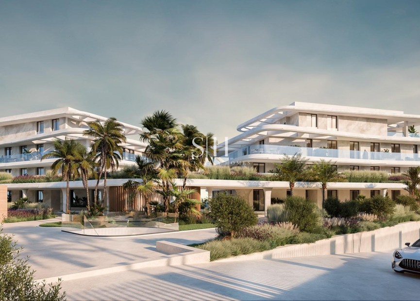Nowy budynek - Mieszkanie w bloku - Estepona - Taraje
