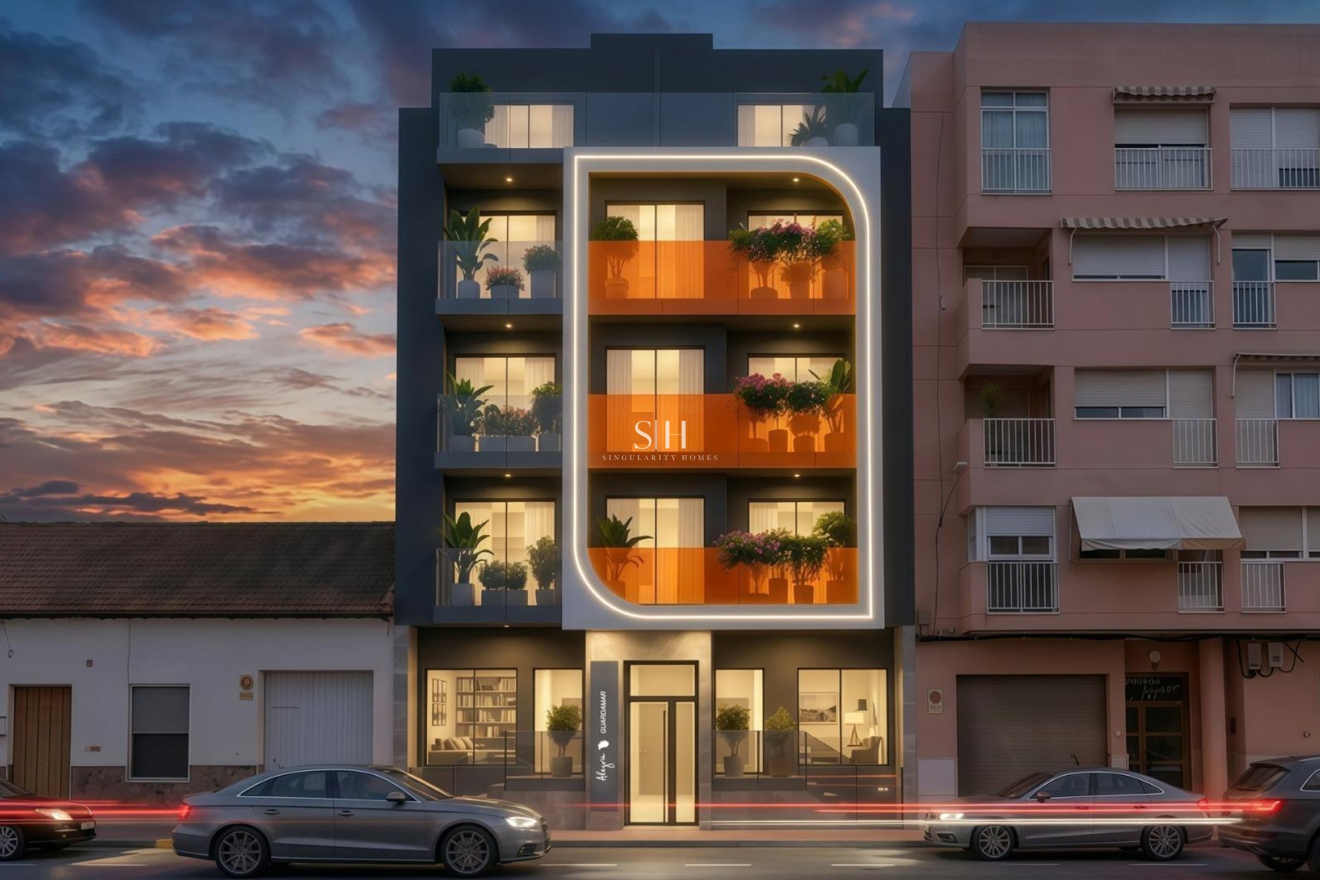 Nowy budynek - Mieszkanie w bloku - Guardamar del Segura - CENTRO