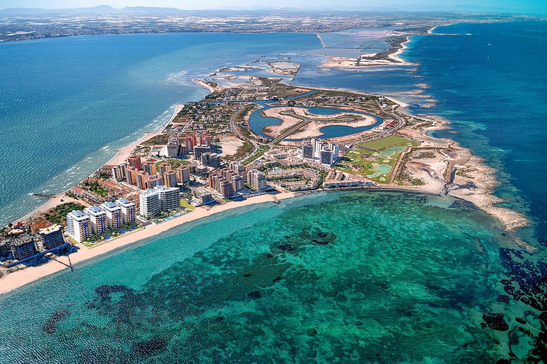 Nowy budynek - Mieszkanie w bloku - La Manga del Mar Menor - 1ª Linea Del Mar Mediterraneo