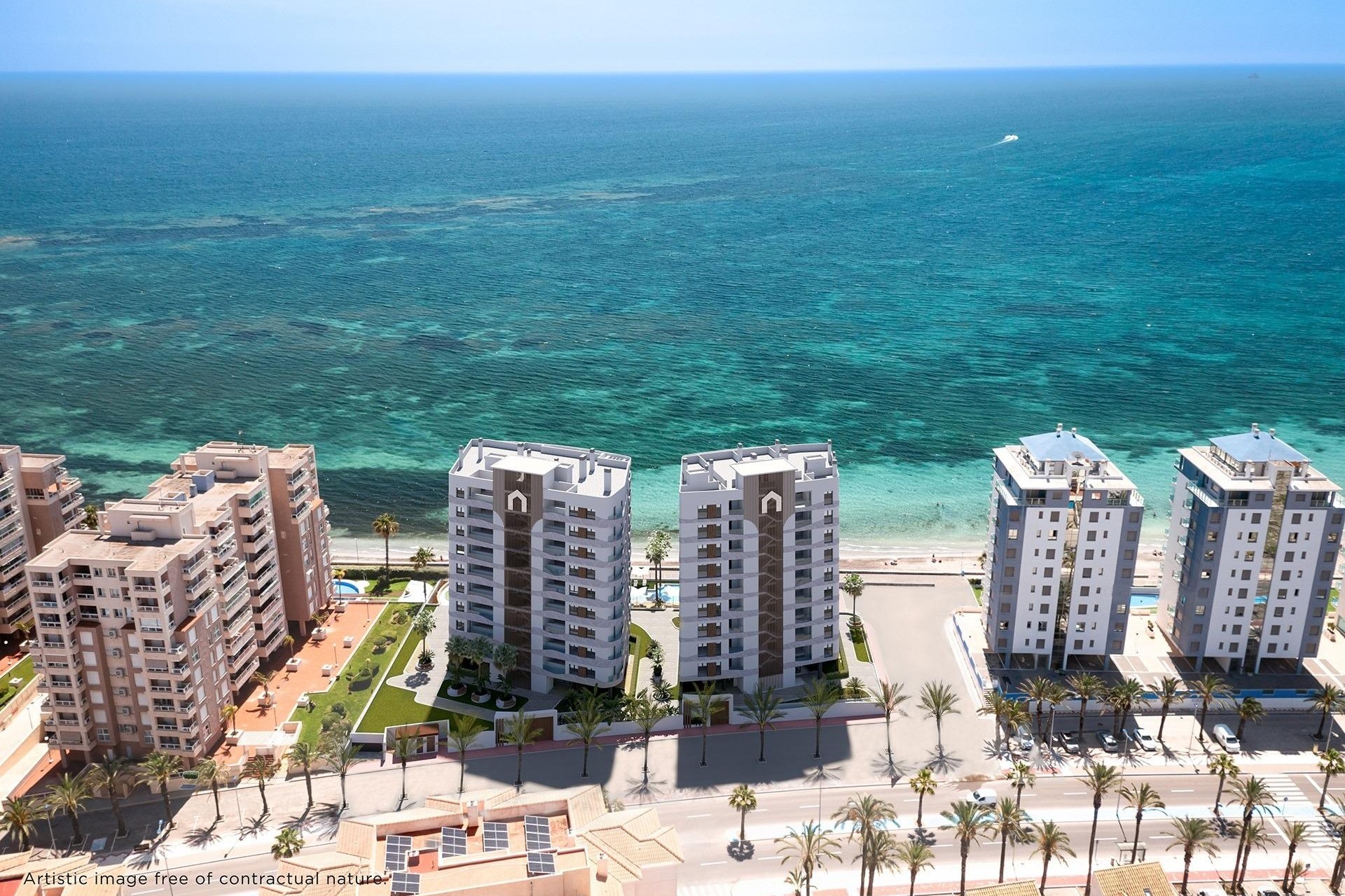 Nowy budynek - Mieszkanie w bloku - La Manga del Mar Menor - Veneziola