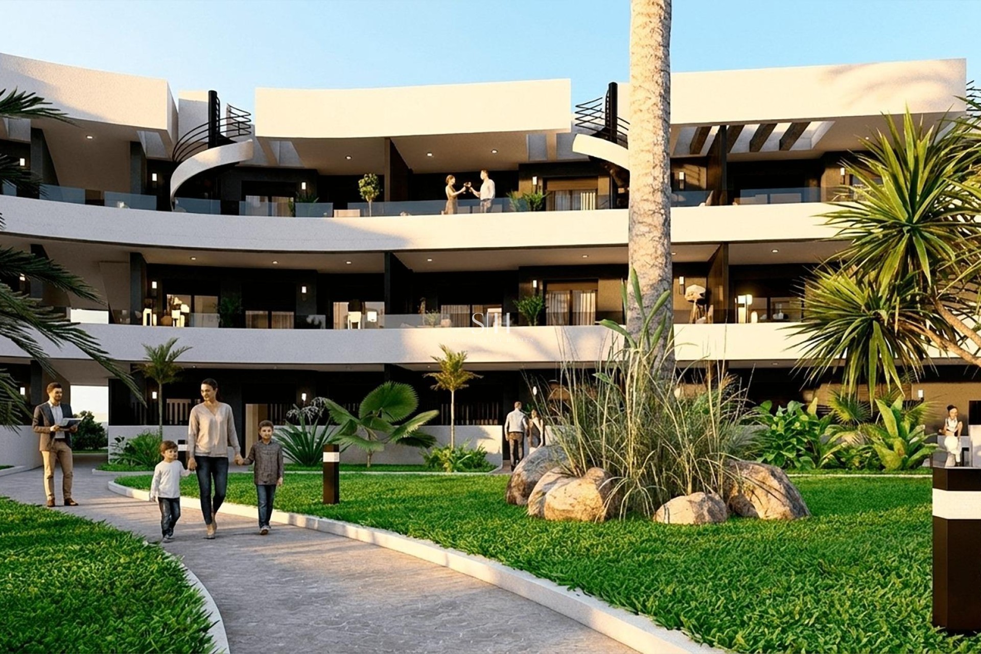 Nowy budynek - Mieszkanie w bloku - Los Alcázares - Serena Golf