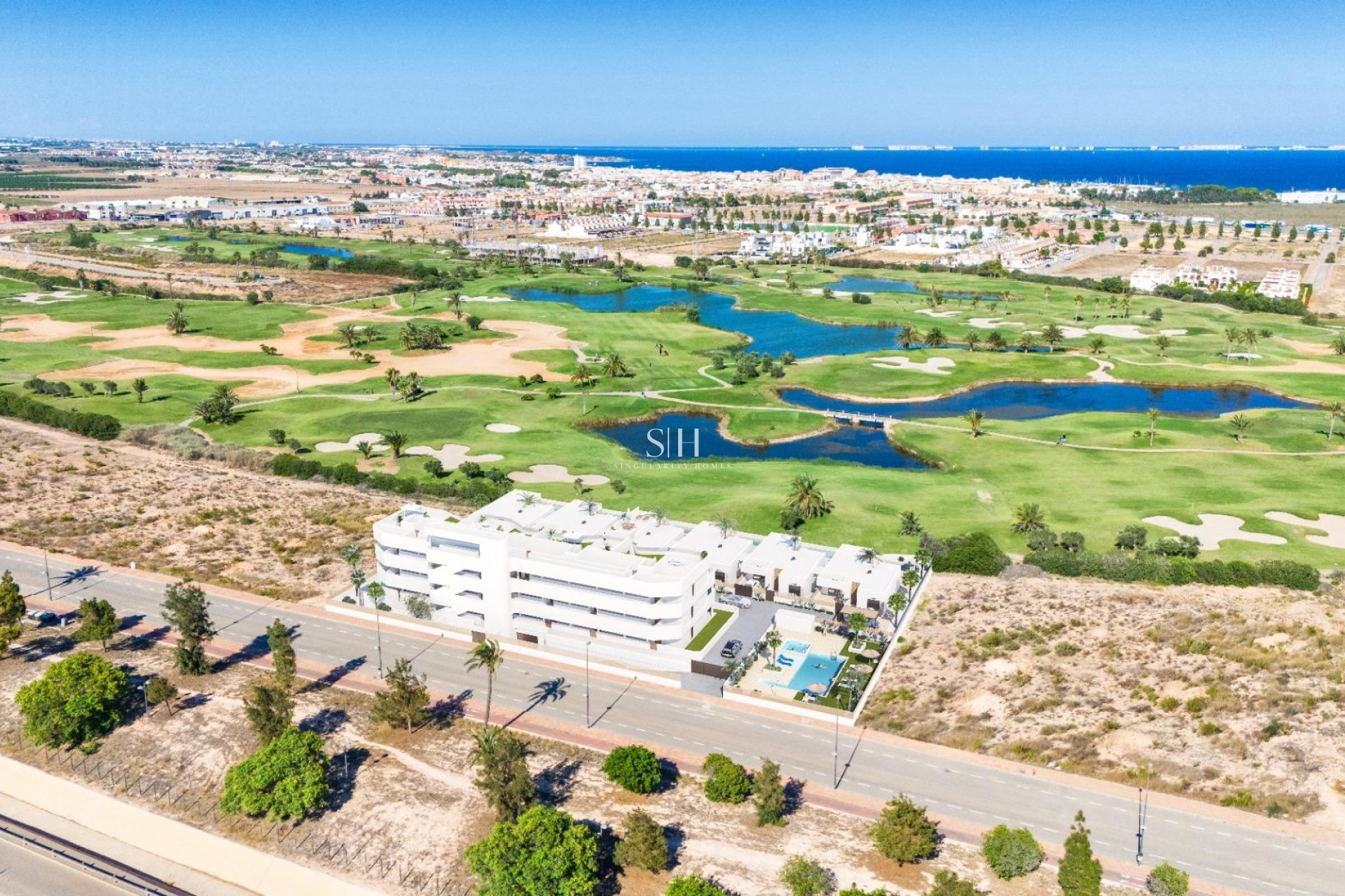 Nowy budynek - Mieszkanie w bloku - Los Alcázares - Serena Golf
