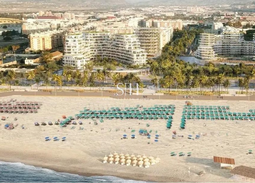 Nowy budynek - Mieszkanie w bloku - Málaga - Playa de Sacaba
