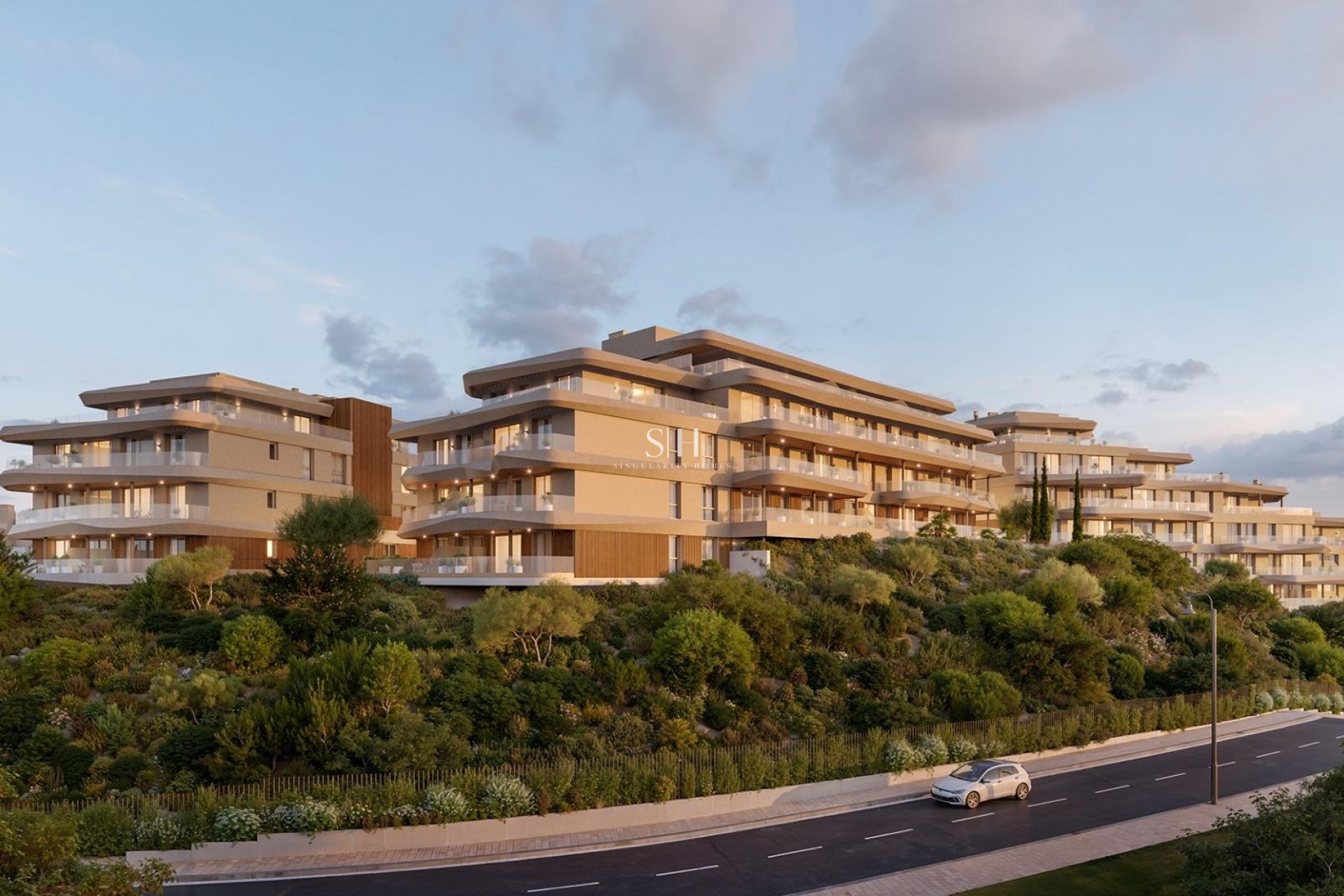 Nowy budynek - Mieszkanie w bloku - Mijas - La Cala