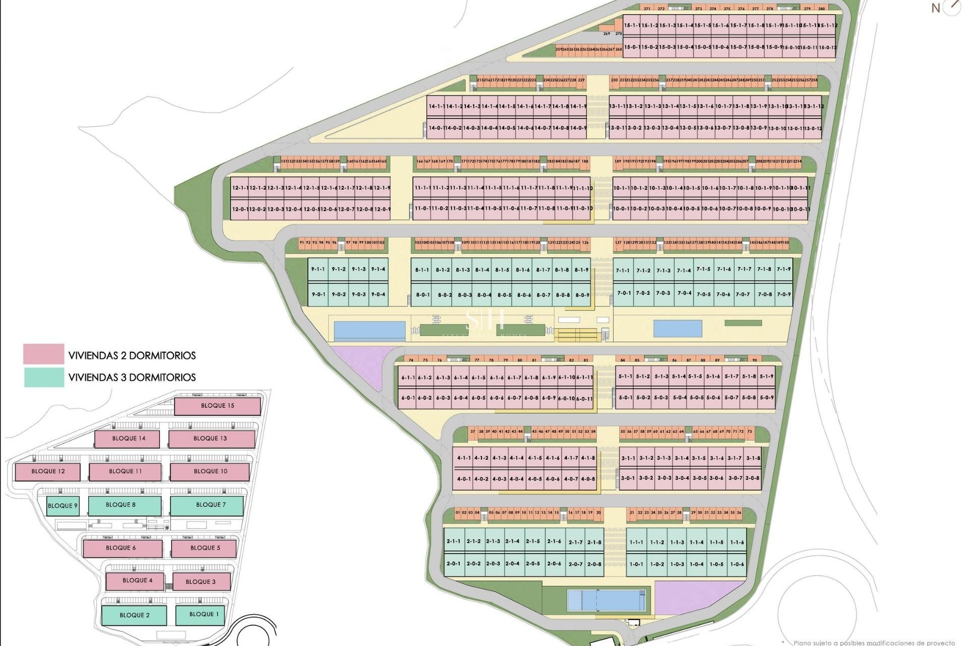 Nowy budynek - Mieszkanie w bloku - Pulpi - Aguilón Golf