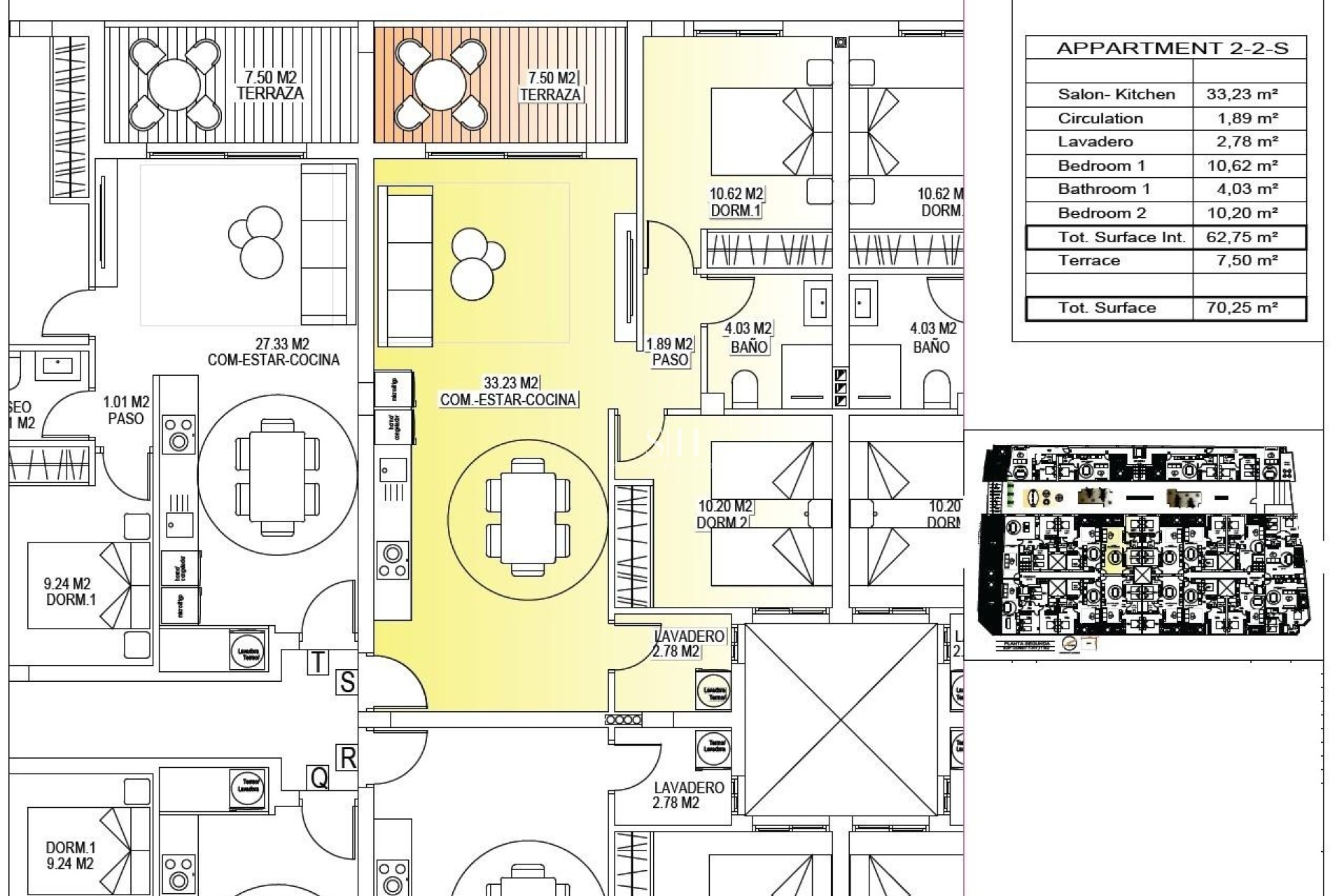 Nowy budynek - Mieszkanie w bloku - San Miguel de Salinas - Pueblo