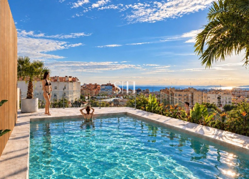 Nowy budynek - Mieszkanie w bloku - Santa Pola - Estacion de autobuses