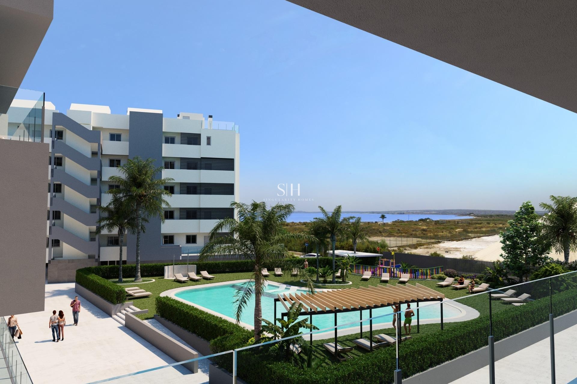 Nowy budynek - Mieszkanie w bloku - Santa Pola - Playa Tamarit
