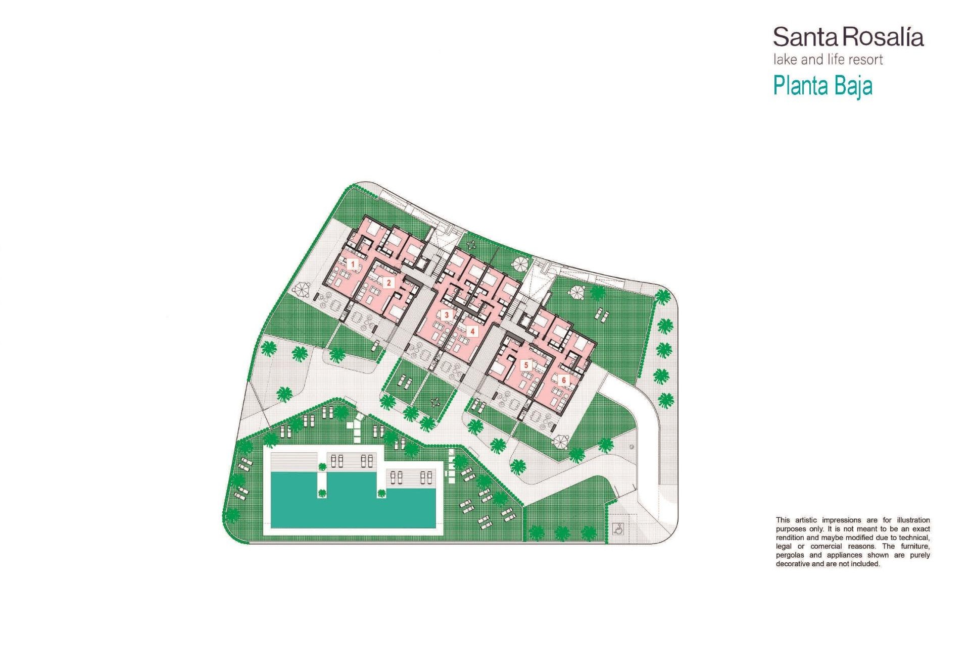 Nowy budynek - Mieszkanie w bloku - Torre Pacheco - Santa Rosalia Lake And Life Resort