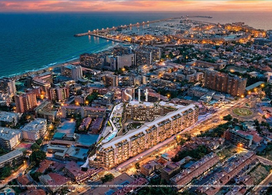 Nowy budynek - Mieszkanie w bloku - Torremolinos - Playa de La Carihuela