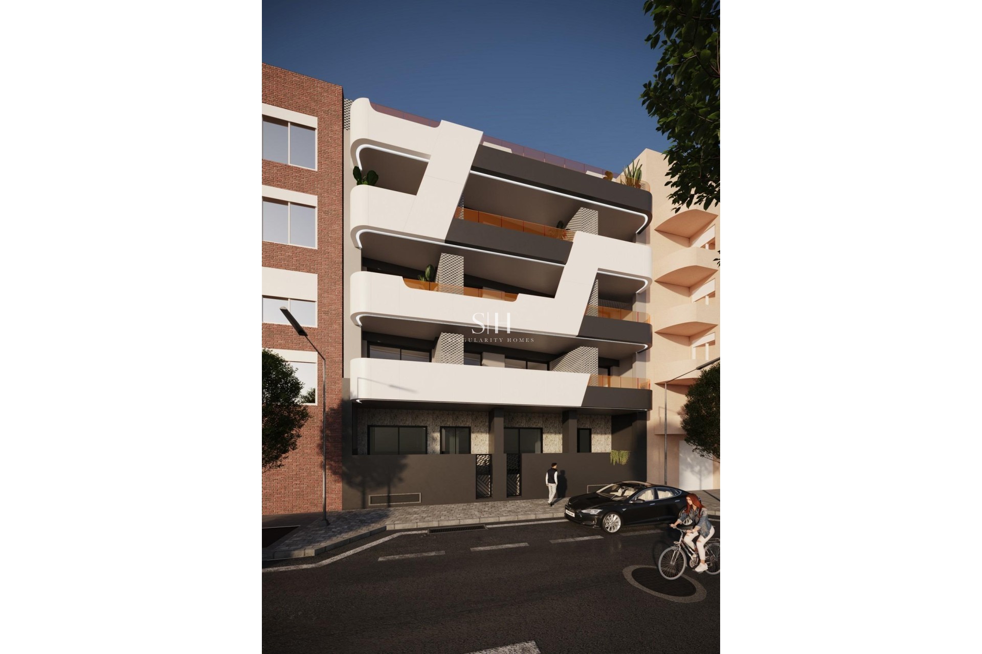 Nowy budynek - Mieszkanie w bloku - Torrevieja - Centro