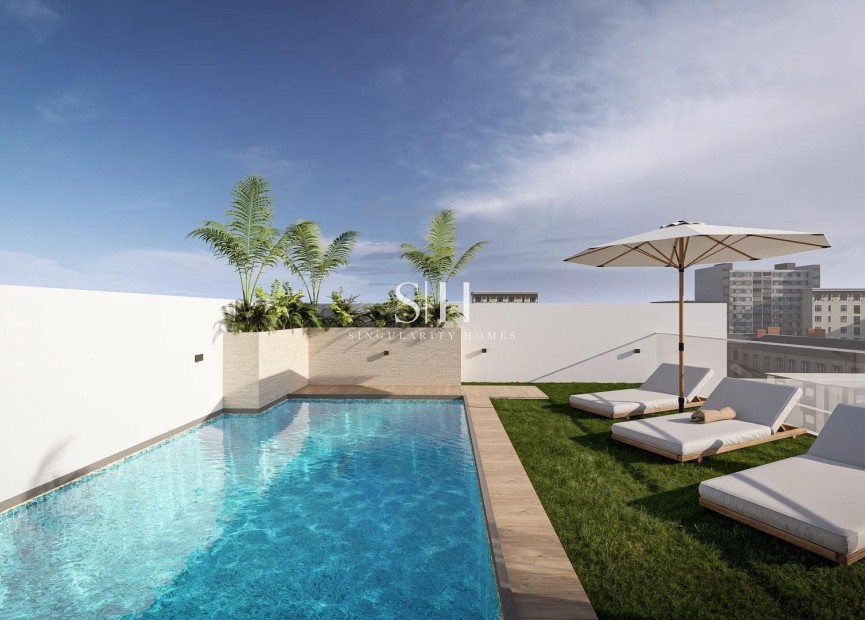 Nowy budynek - Mieszkanie w bloku - Torrevieja - Centro