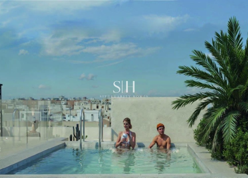 Nowy budynek - Mieszkanie w bloku - Torrevieja - Playa de El Cura