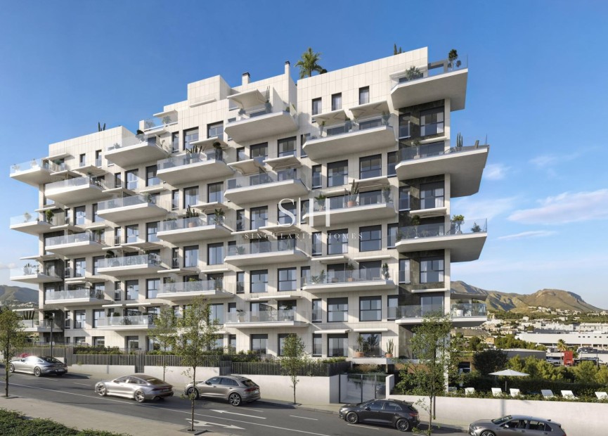 Nowy budynek - Mieszkanie w bloku - Villajoyosa - Cala de Finestrat