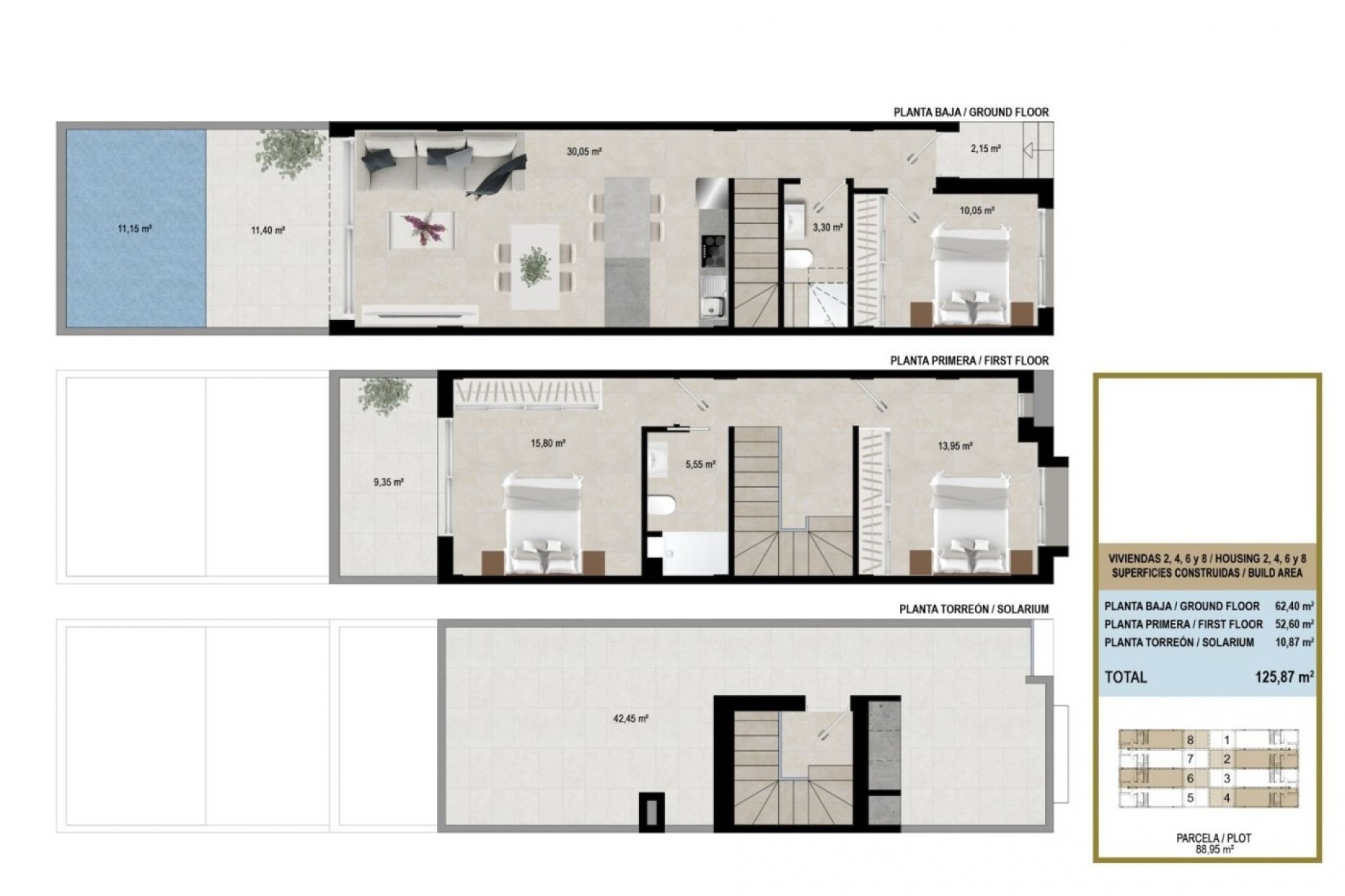 Nowy budynek - Town House - San Javier - pueblo