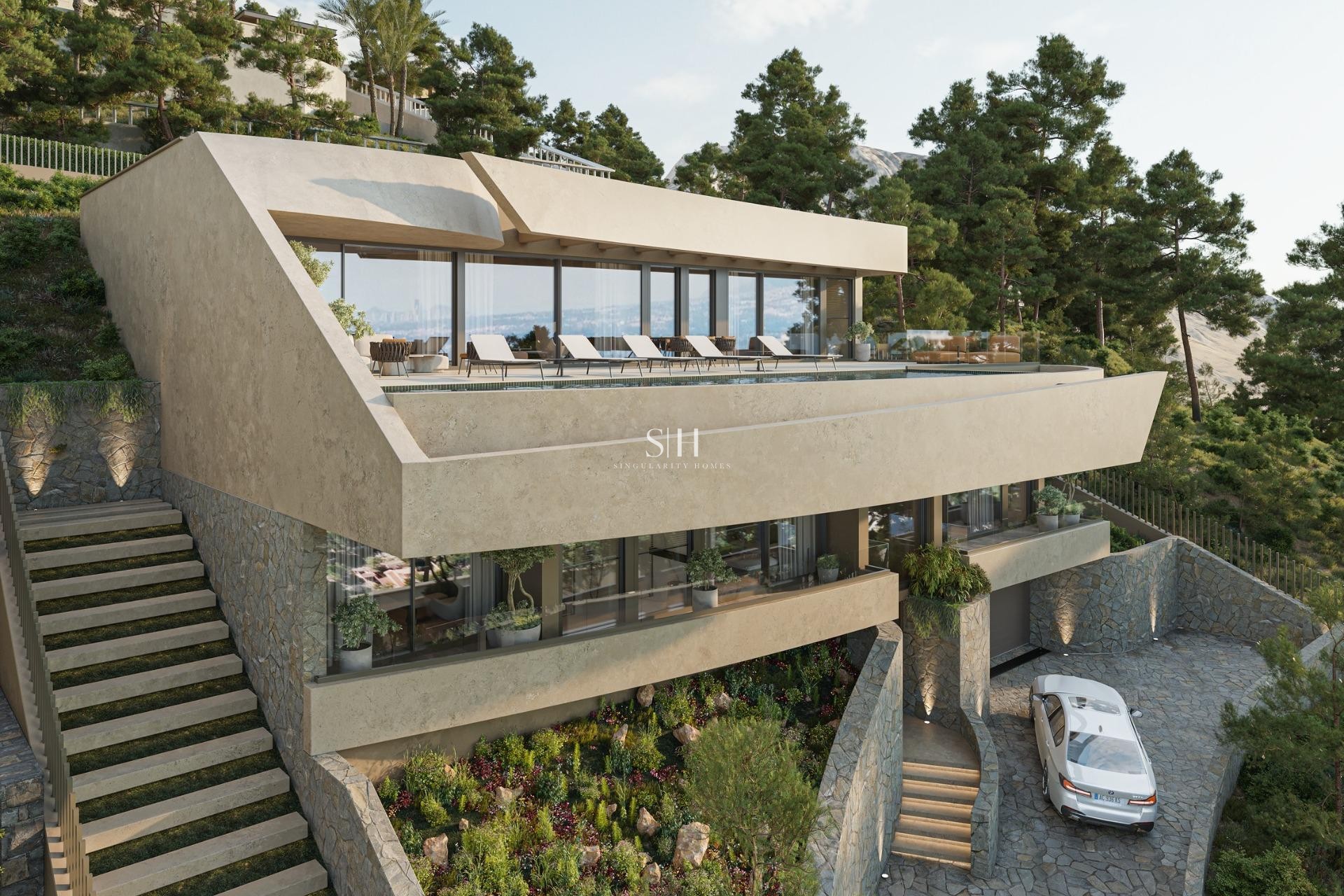Nowy budynek - Villa - Altea - Altea Hills