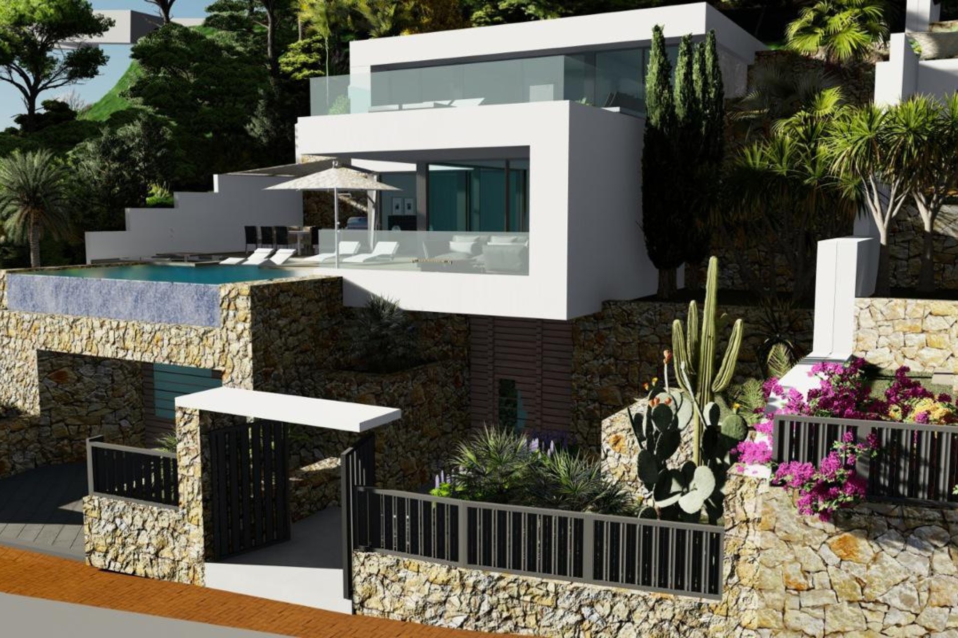 Nowy budynek - Villa - Calpe - Maryvilla