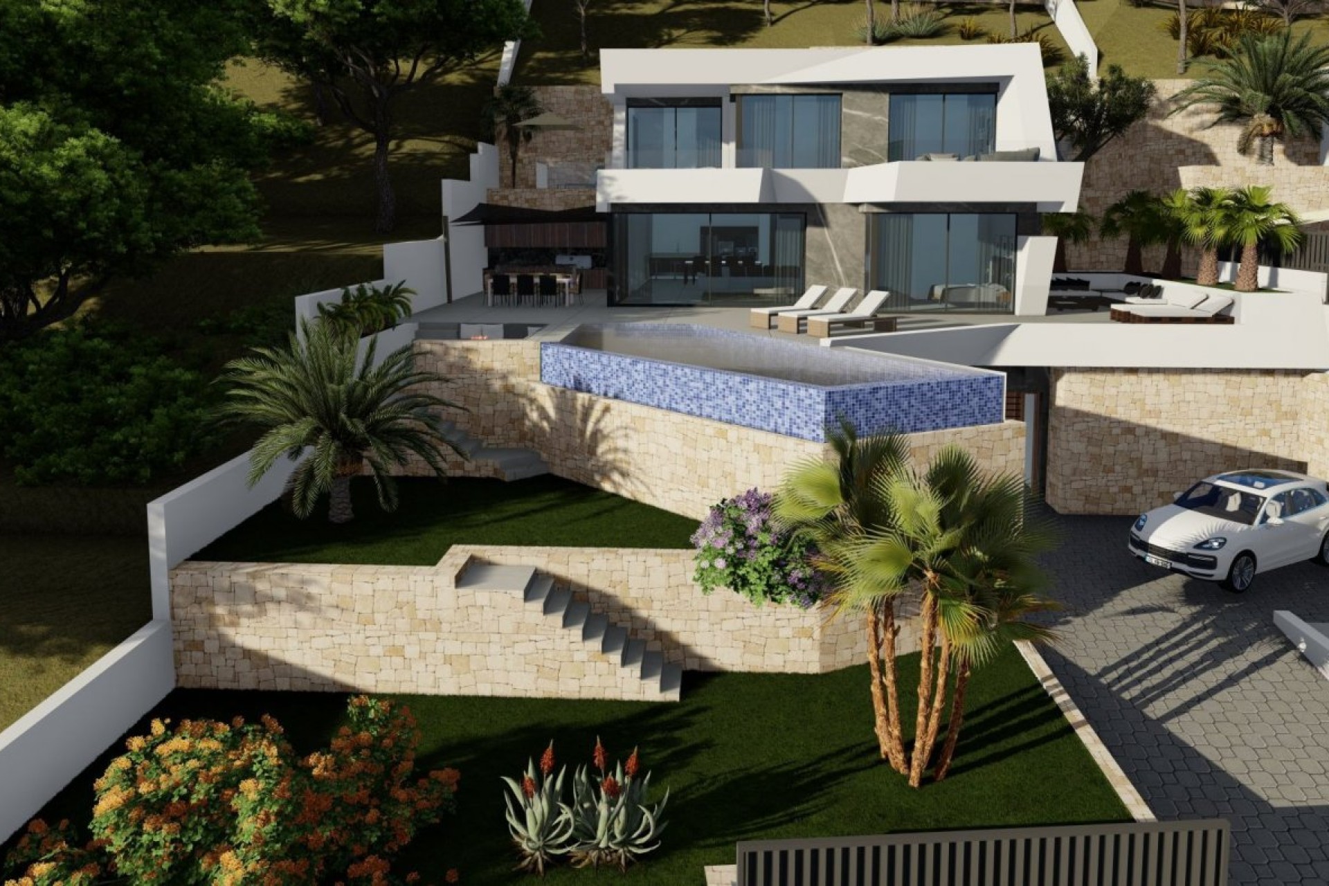 Nowy budynek - Villa - Calpe - Maryvilla