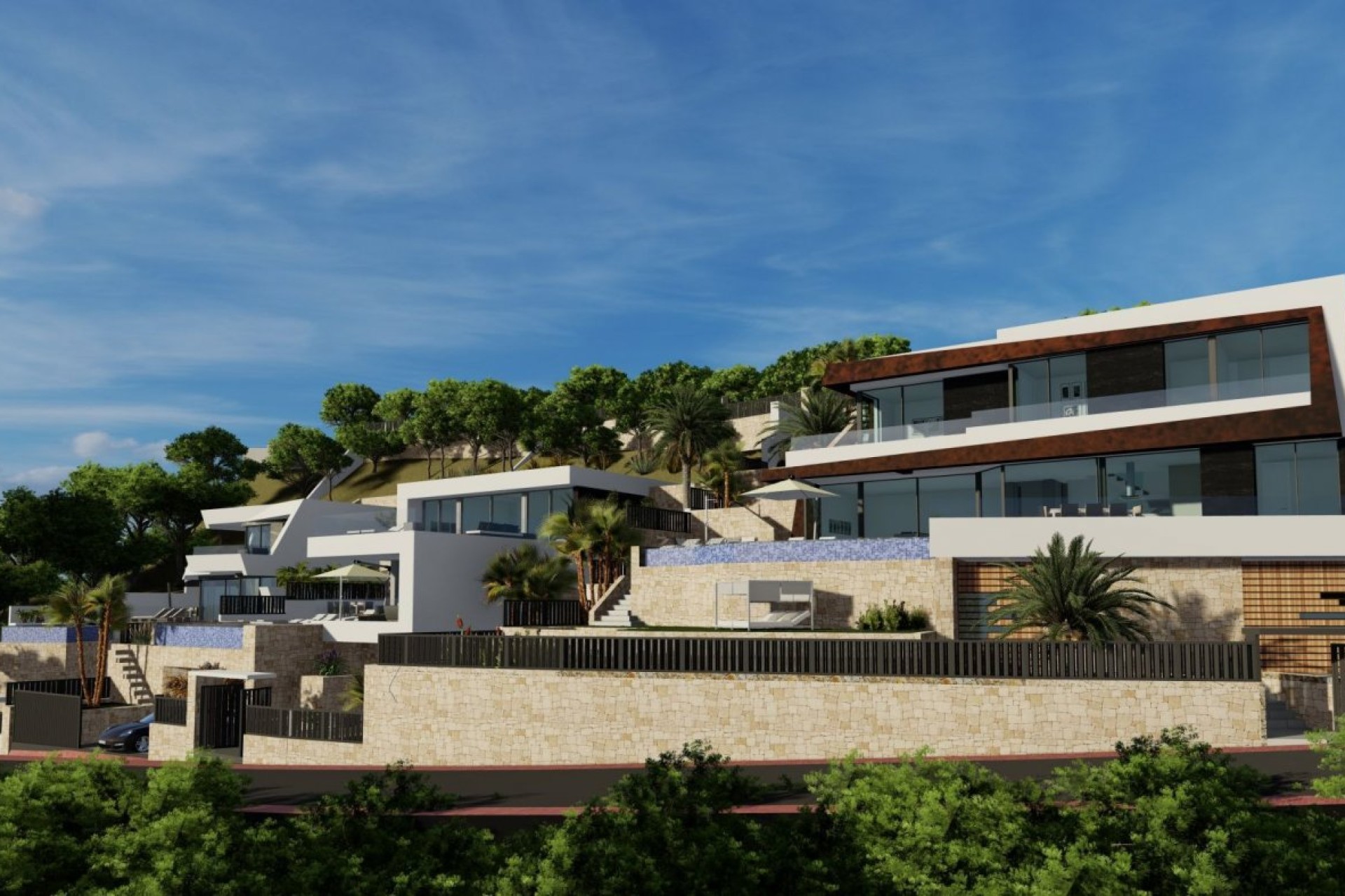 Nowy budynek - Villa - Calpe - Maryvilla