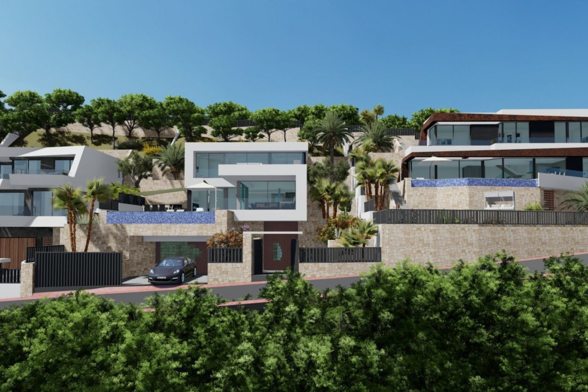 Nowy budynek - Villa - Calpe - Maryvilla