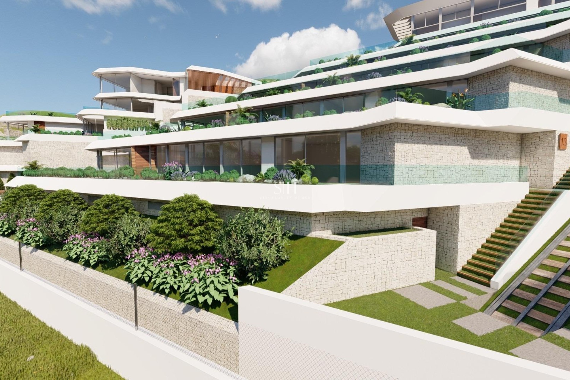 Nowy budynek - Villa - Calpe - Mascarat