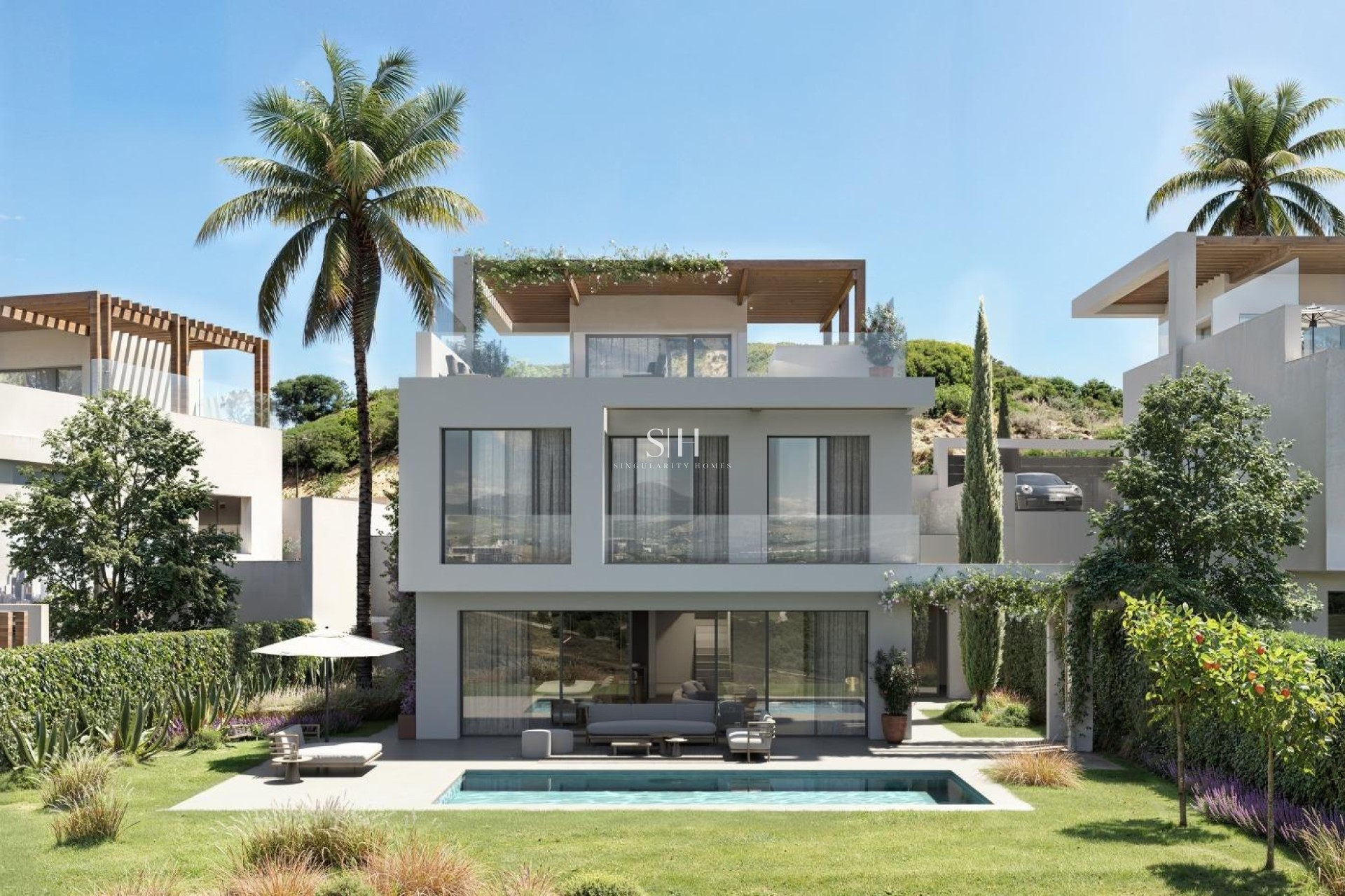 Nowy budynek - Villa - Casares - Finca Cortesín