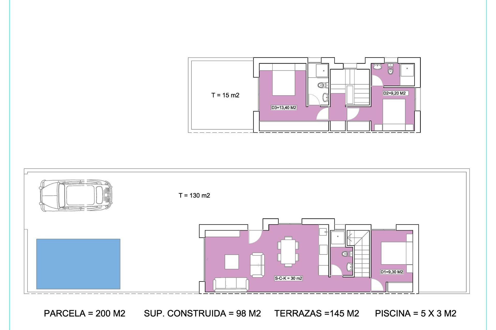 Nowy budynek - Villa - Daya Nueva - Pueblo