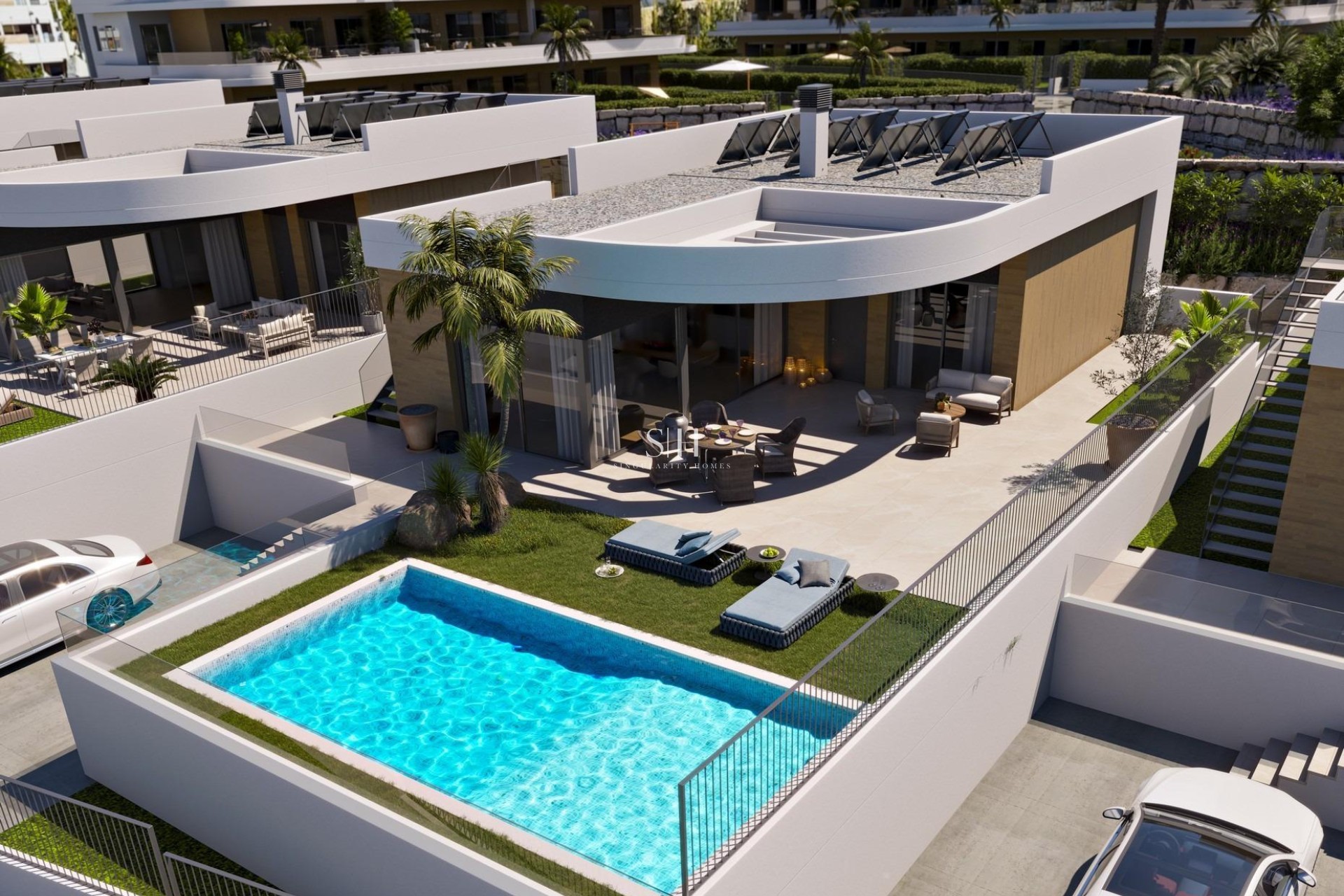 Nowy budynek - Villa - Finestrat - Campana Garden