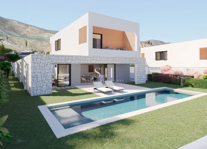 Nowy budynek - Villa - Finestrat - Campana Garden