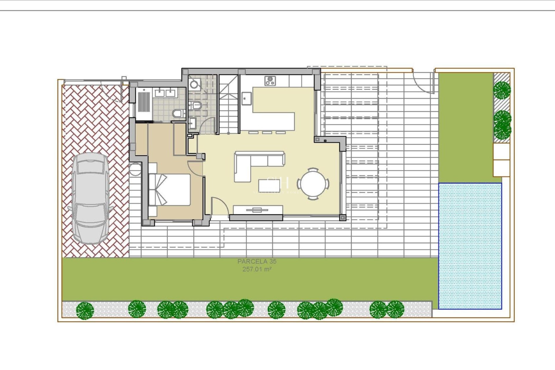 Nowy budynek - Villa - Los Montesinos - La Herrada