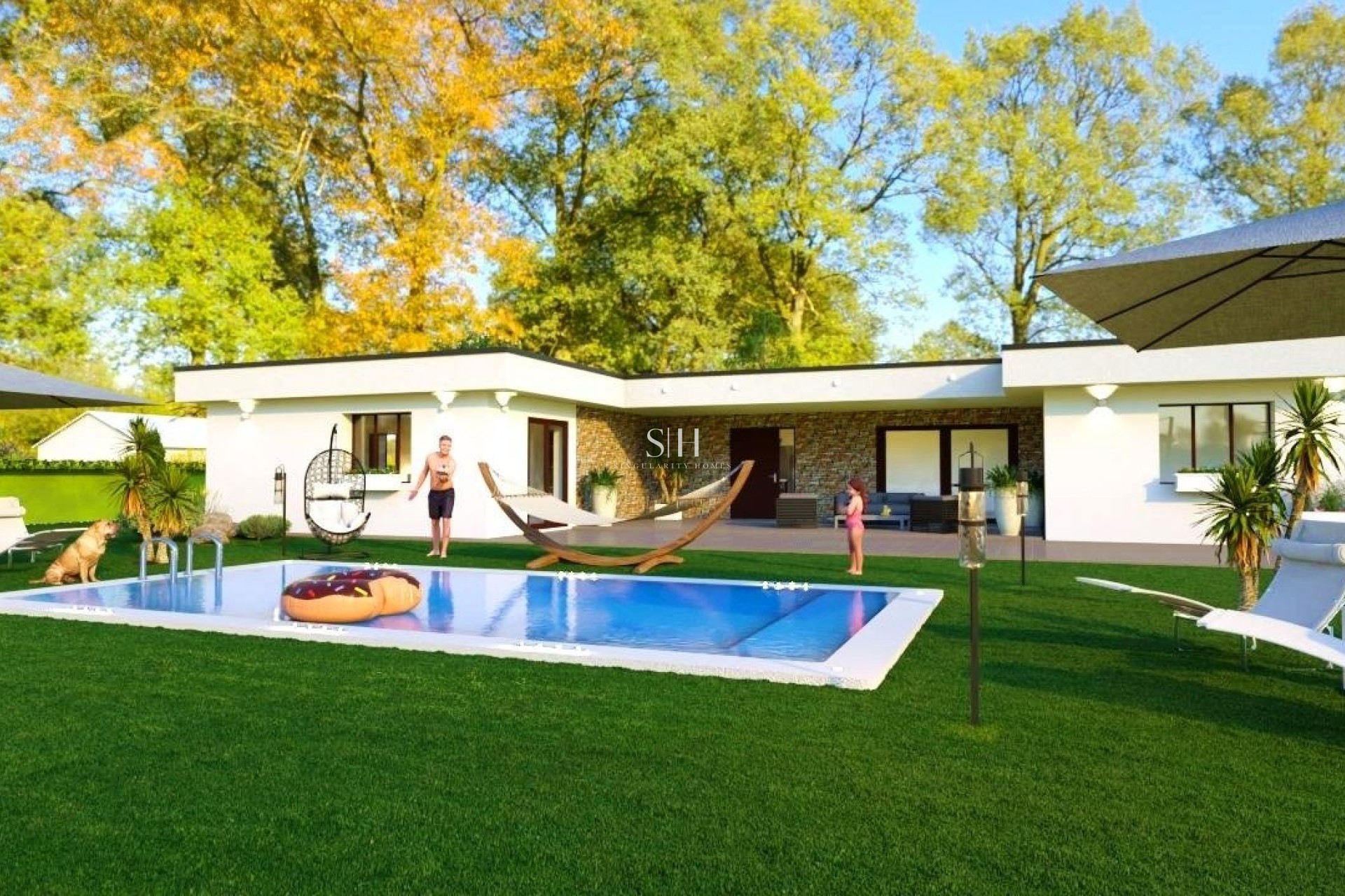 Nowy budynek - Villa - Los Montesinos - Los Montesinos - Urb. La Herrada