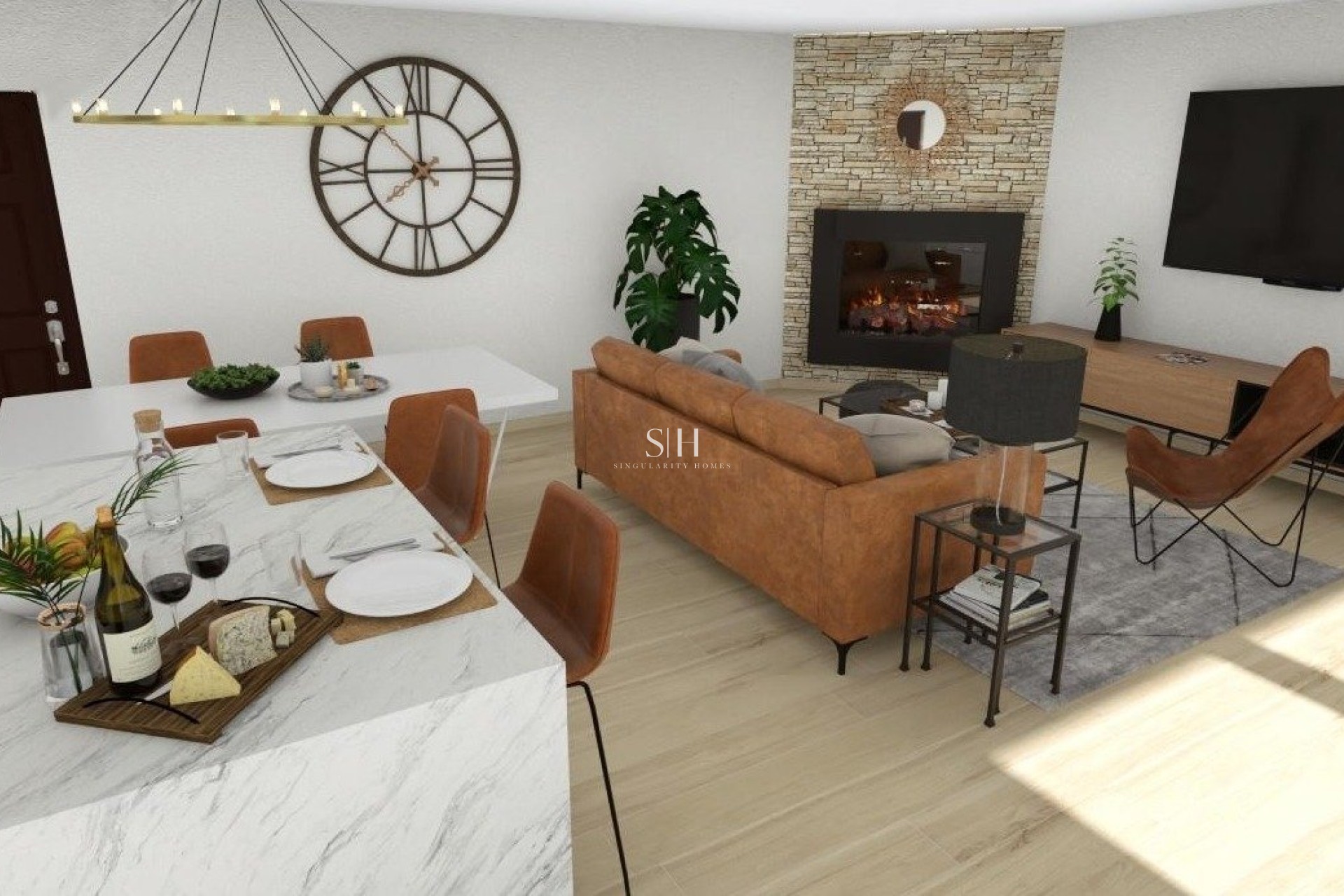 Nowy budynek - Villa - Los Montesinos - Los Montesinos - Urb. La Herrada