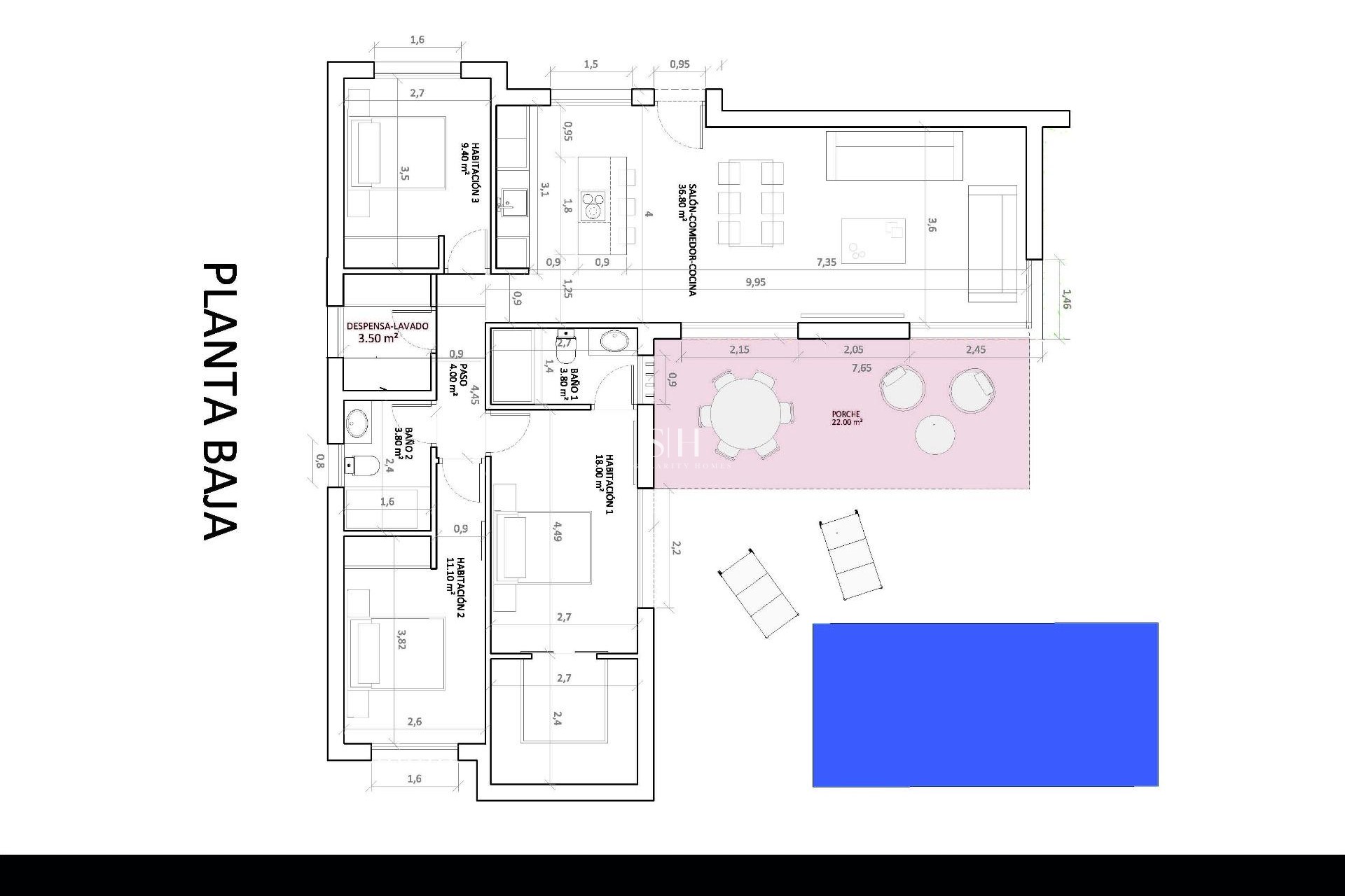 Nowy budynek - Villa - Monforte del Cid - La Capitana