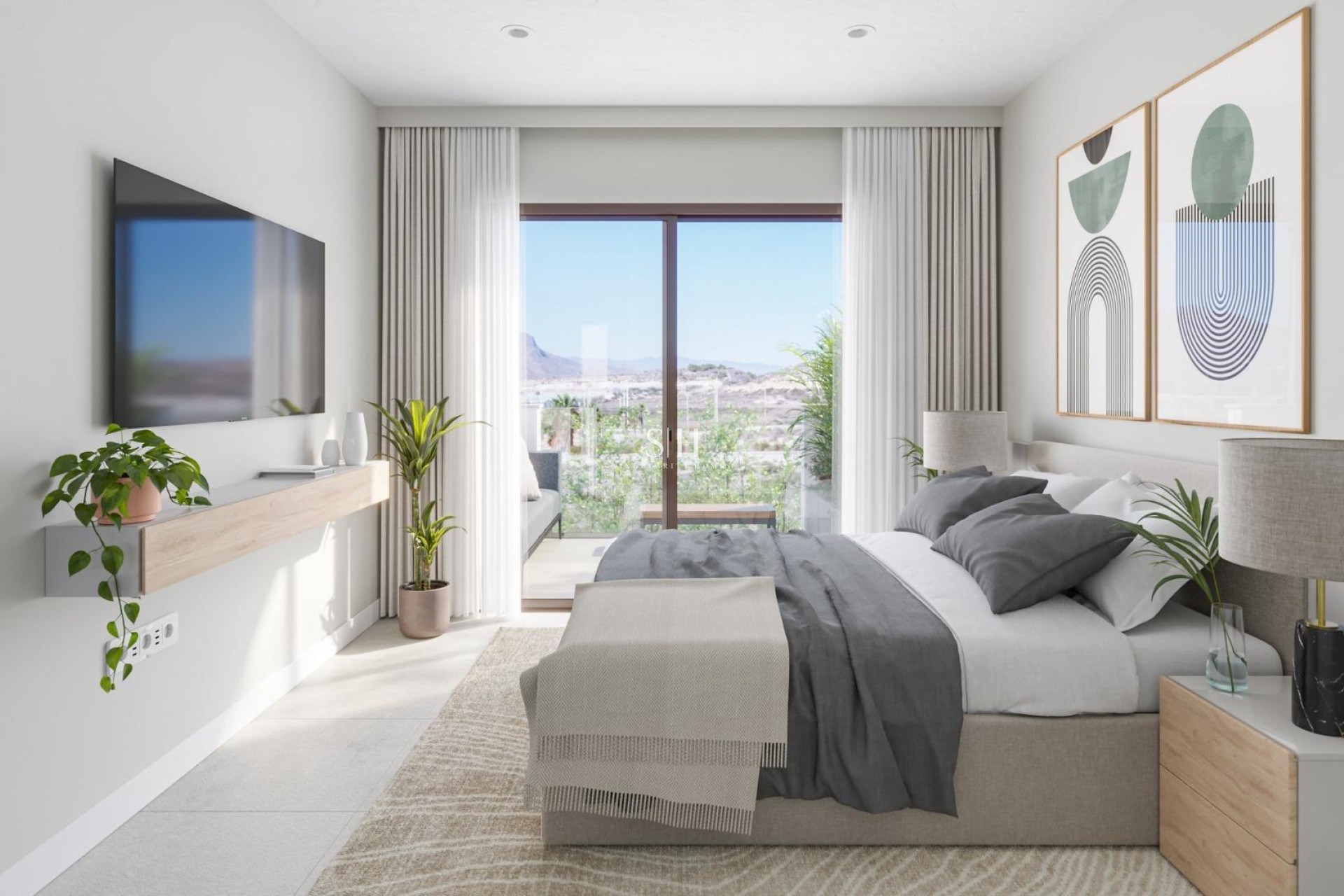 Nowy budynek - Villa - Puerto de Mazarron - Caleñares