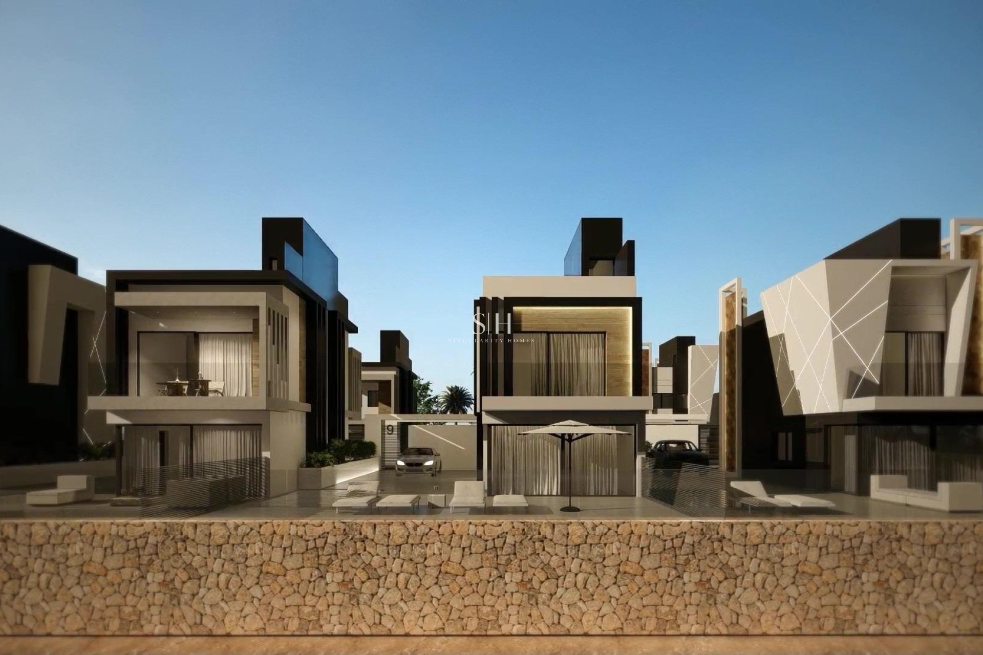 Nowy budynek - Villa - Puerto de Mazarron - El Alamillo