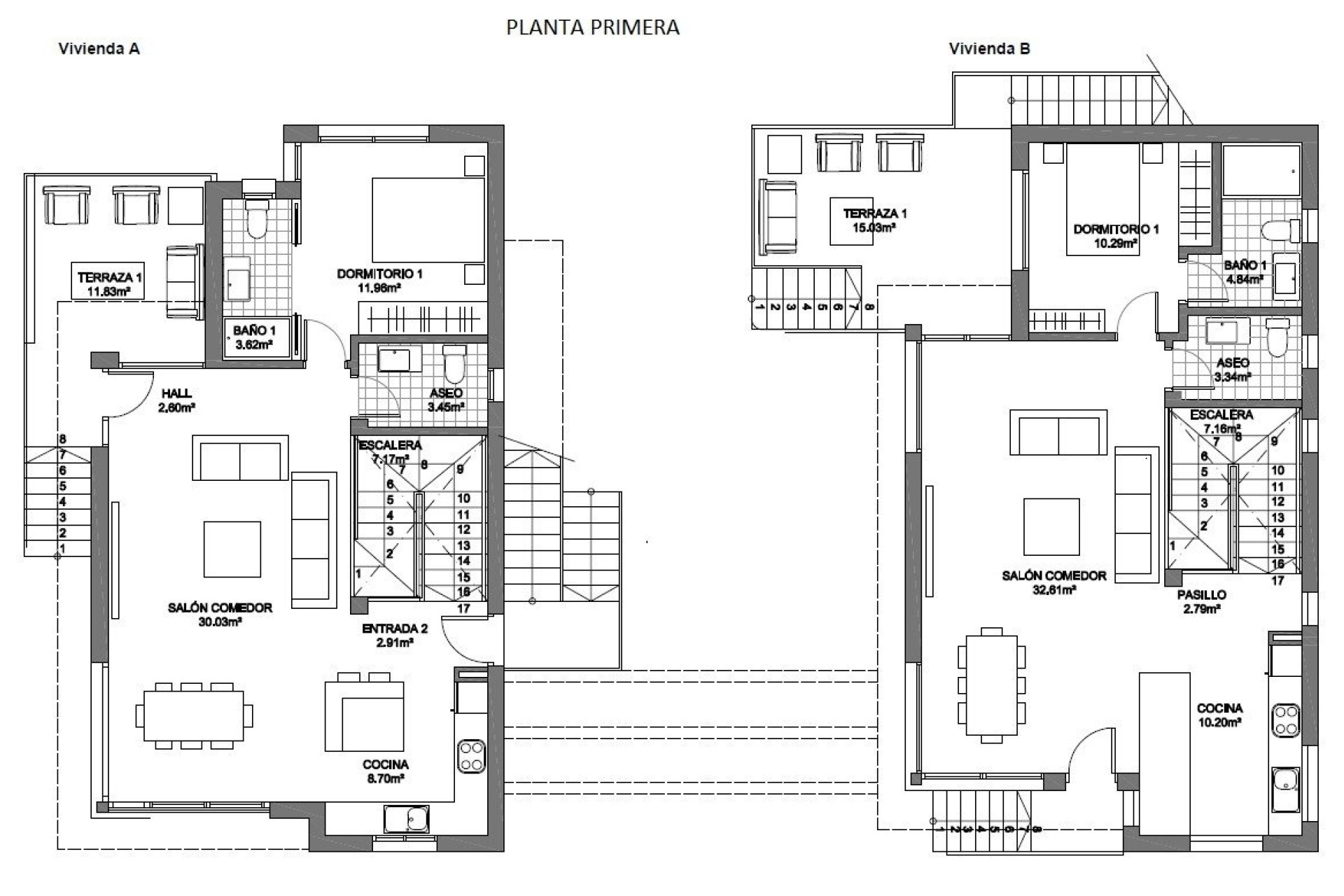 Nowy budynek - Villa - Torrevieja - La Mata Pueblo