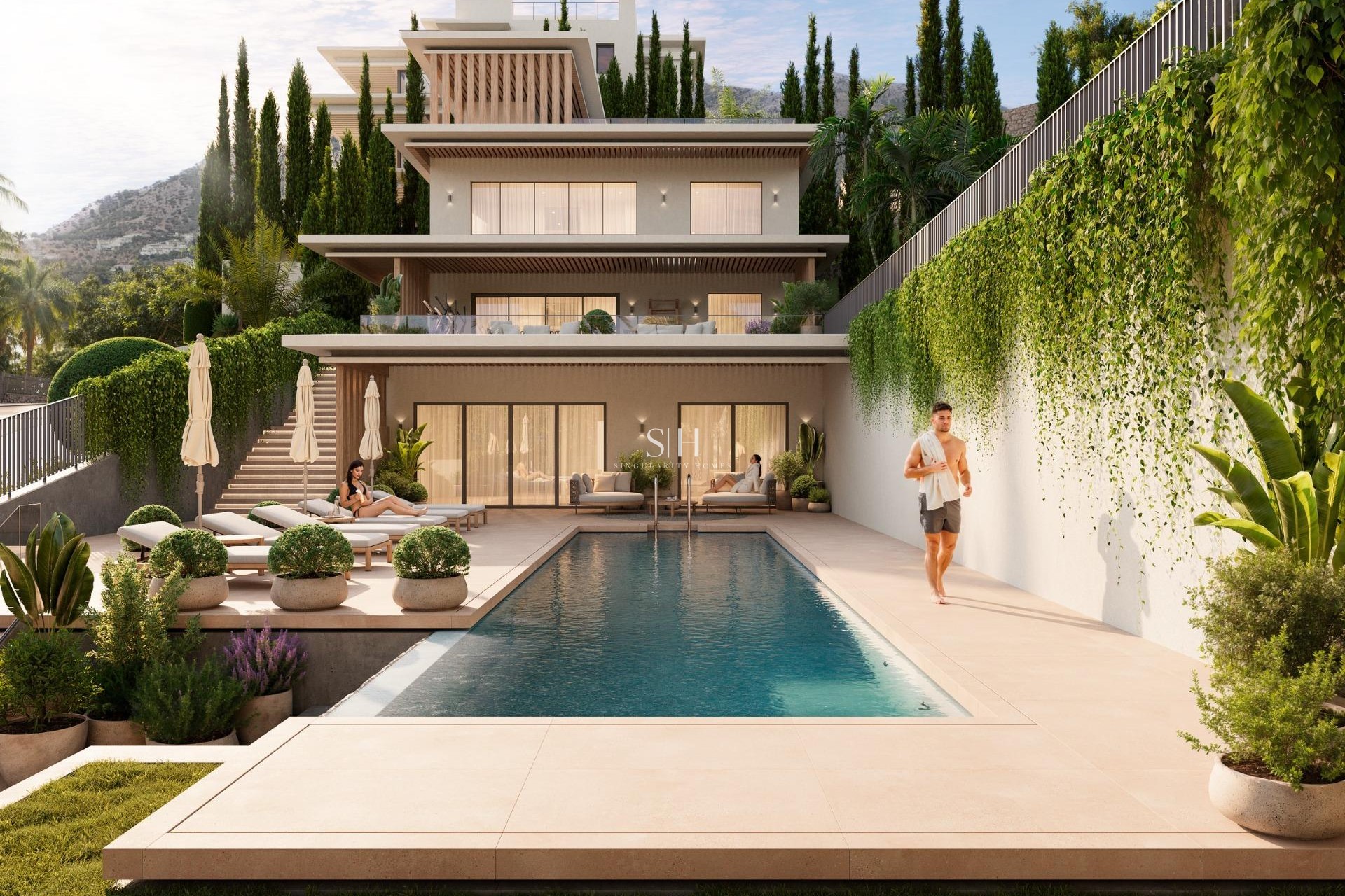 Nybyggnation - Bungalow - Mijas - Urb. Buenavista