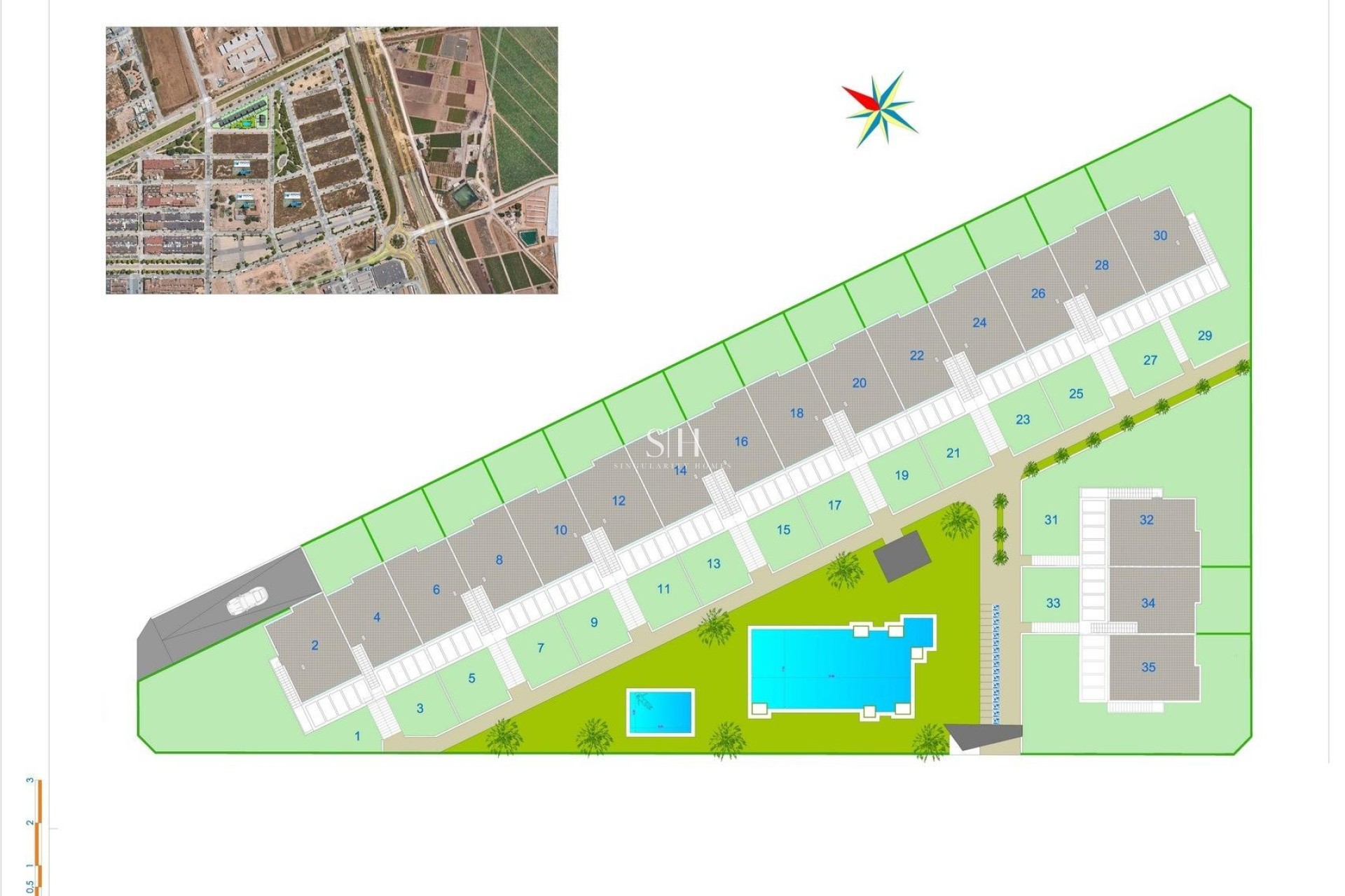 Nybyggnation - Bungalow - Pilar de la Horadada - pueblo