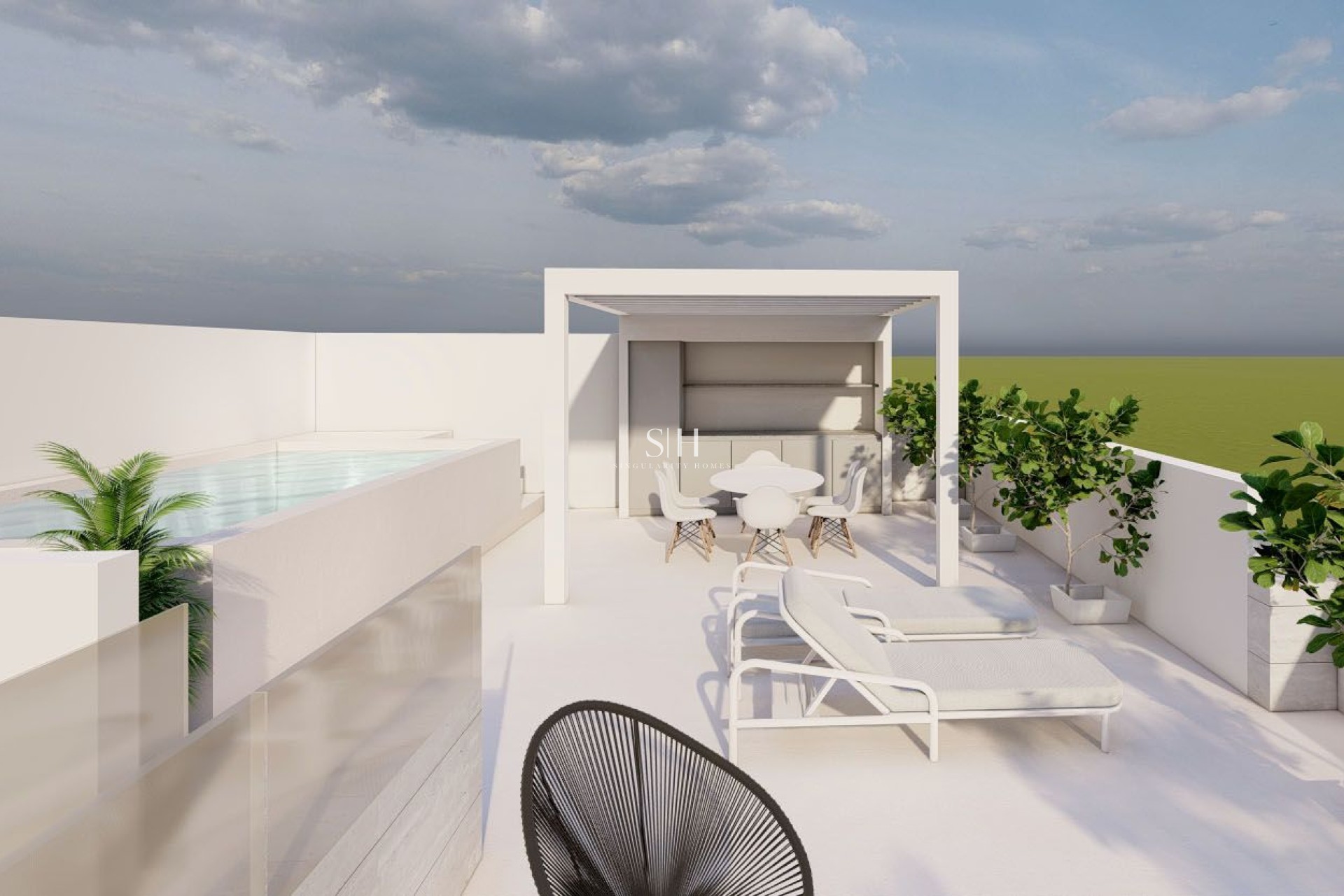 Nybyggnation - Bungalow - Pilar de la Horadada - pueblo