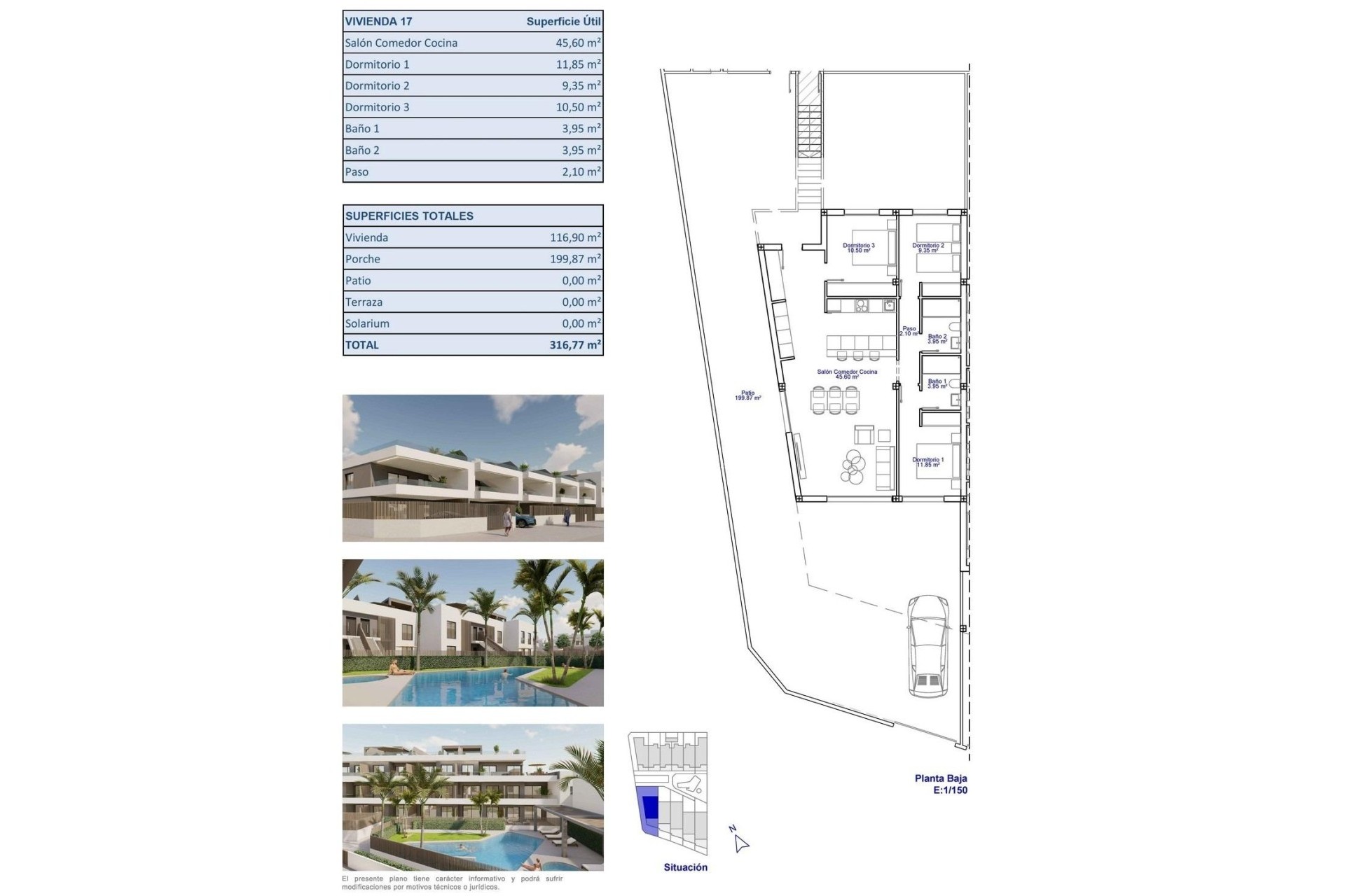 Nybyggnation - Bungalow - Pilar de la Horadada - pueblo