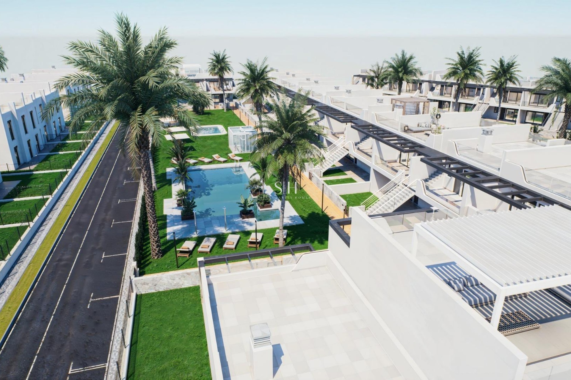 Nybyggnation - Bungalow - Pilar de la Horadada - pueblo