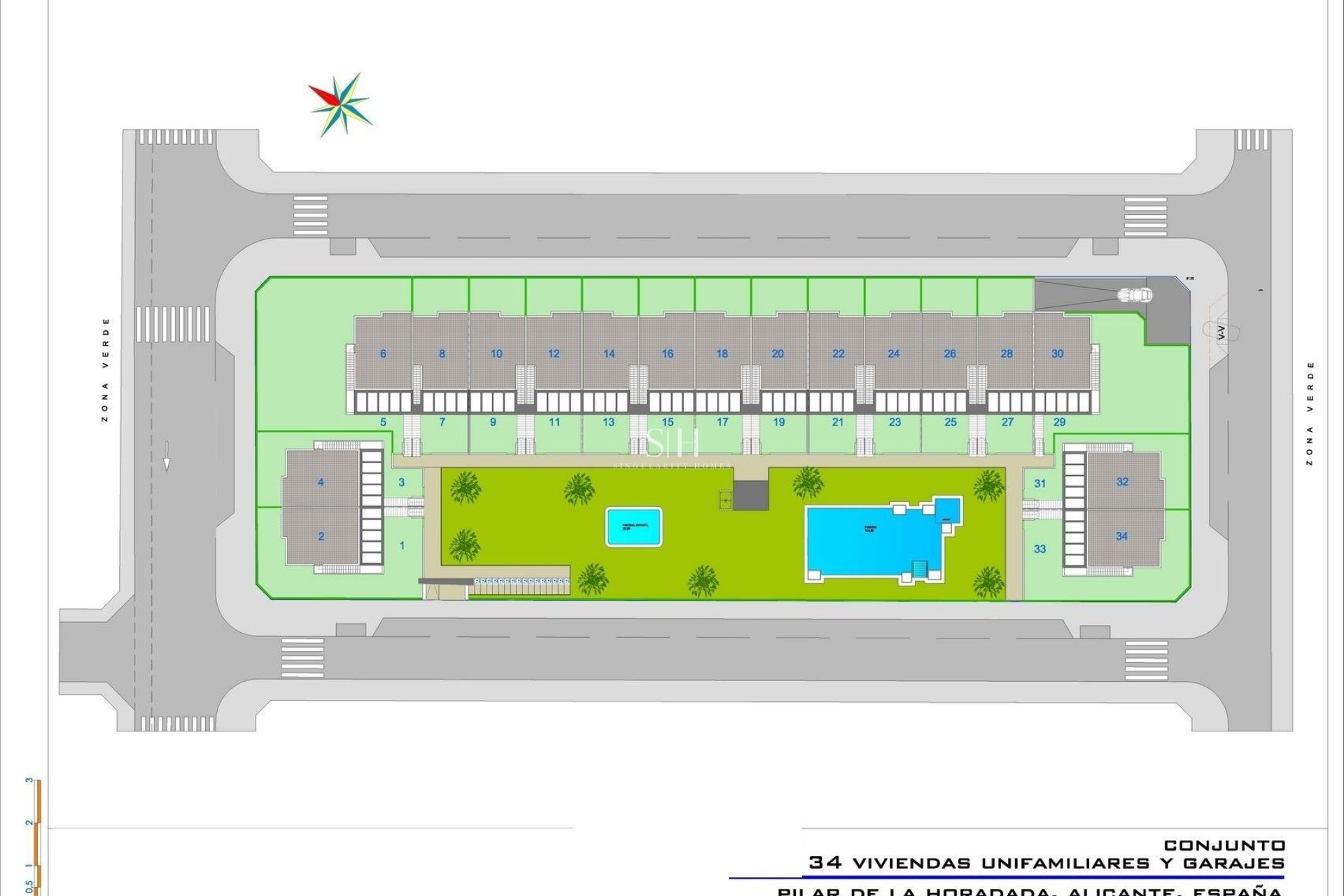 Nybyggnation - Bungalow - Pilar de la Horadada - pueblo