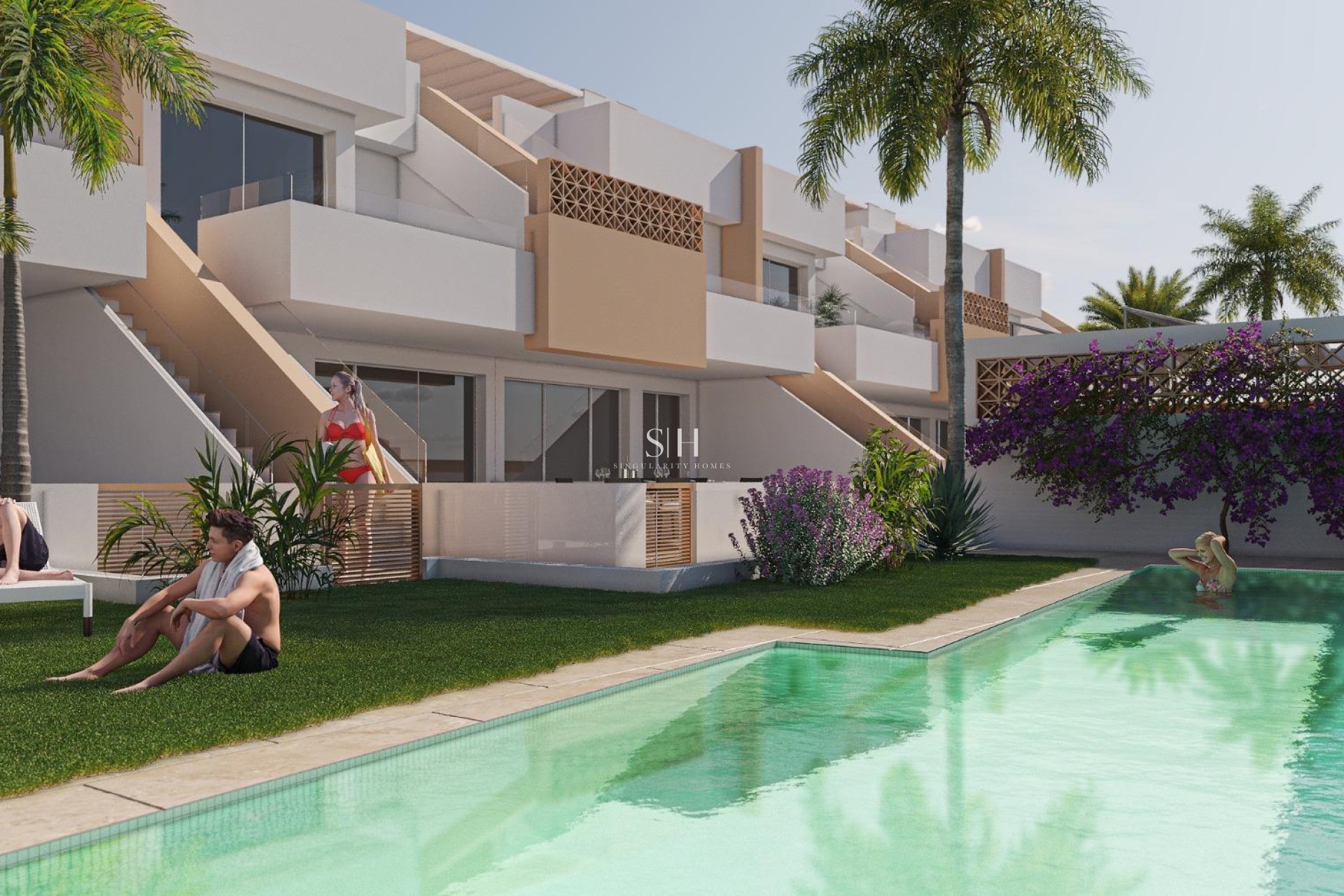 Nybyggnation - Bungalow - Pilar de la Horadada - pueblo