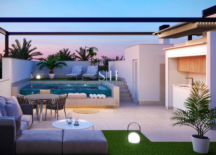 Nybyggnation - Bungalow - Pilar de la Horadada - pueblo