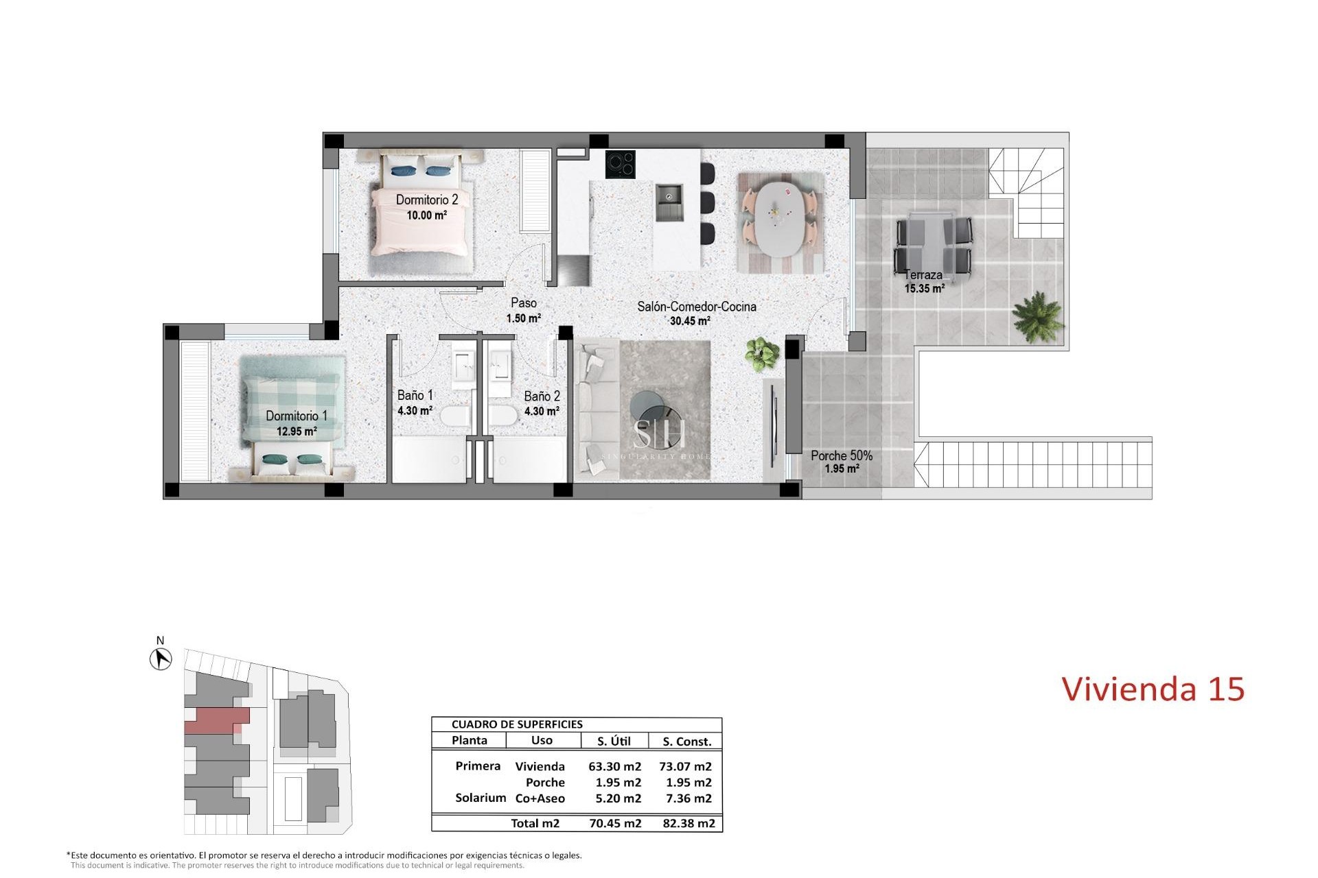 Nybyggnation - Bungalow - Pilar de la Horadada - pueblo
