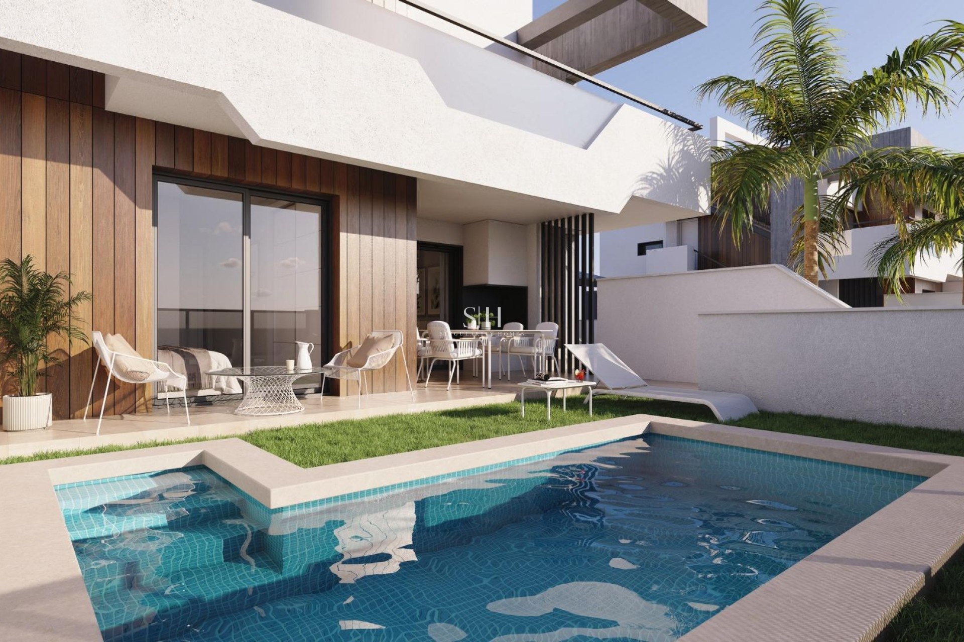 Nybyggnation - Bungalow - Puerto de Mazarron - Playa Negra