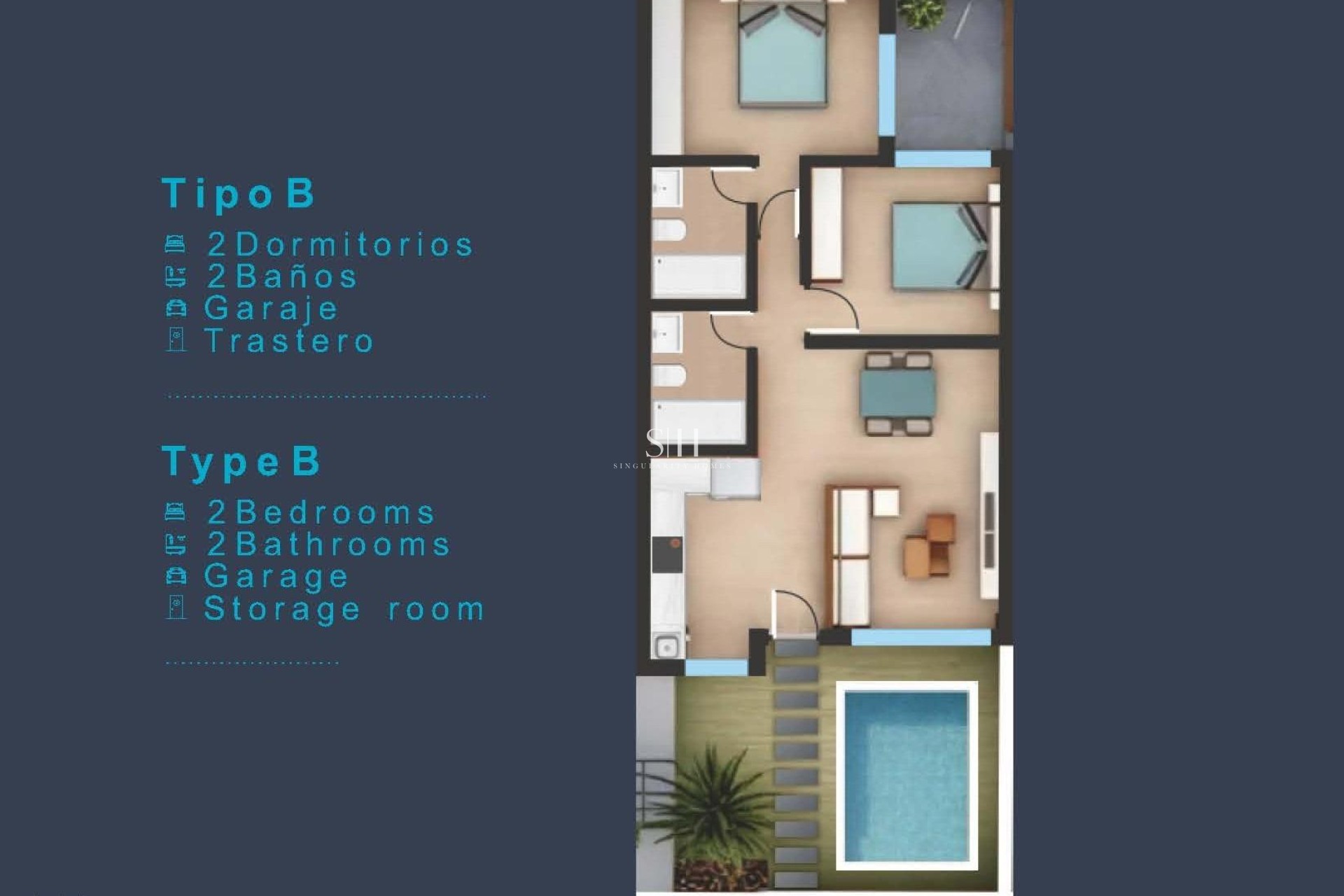 Nybyggnation - Bungalow - San Pedro del Pinatar - Los Pinos