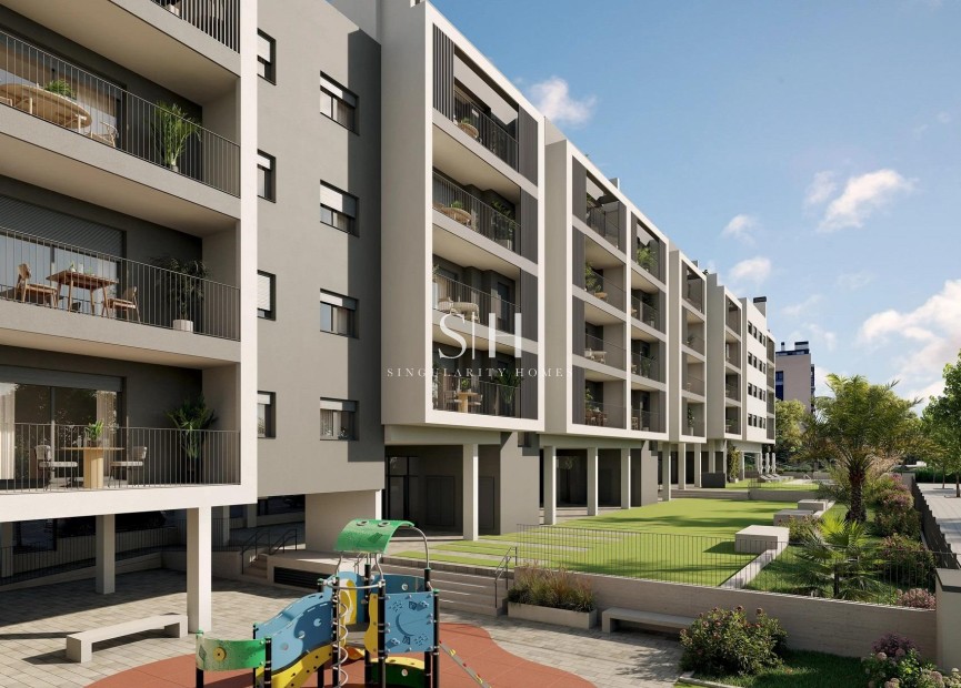 Nybyggnation - Lägenhet / lägenhet - Alicante - San Agustín-PAU 2