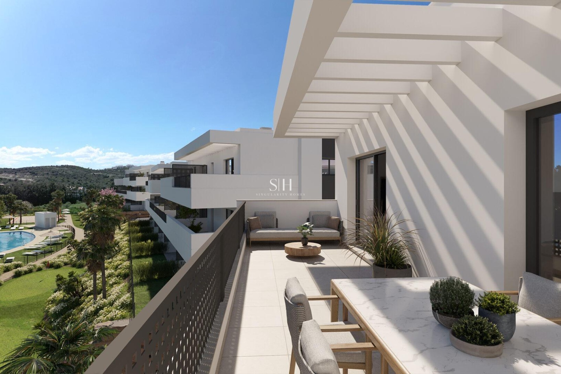 Nybyggnation - Lägenhet / lägenhet - Estepona - Urb. La Galera