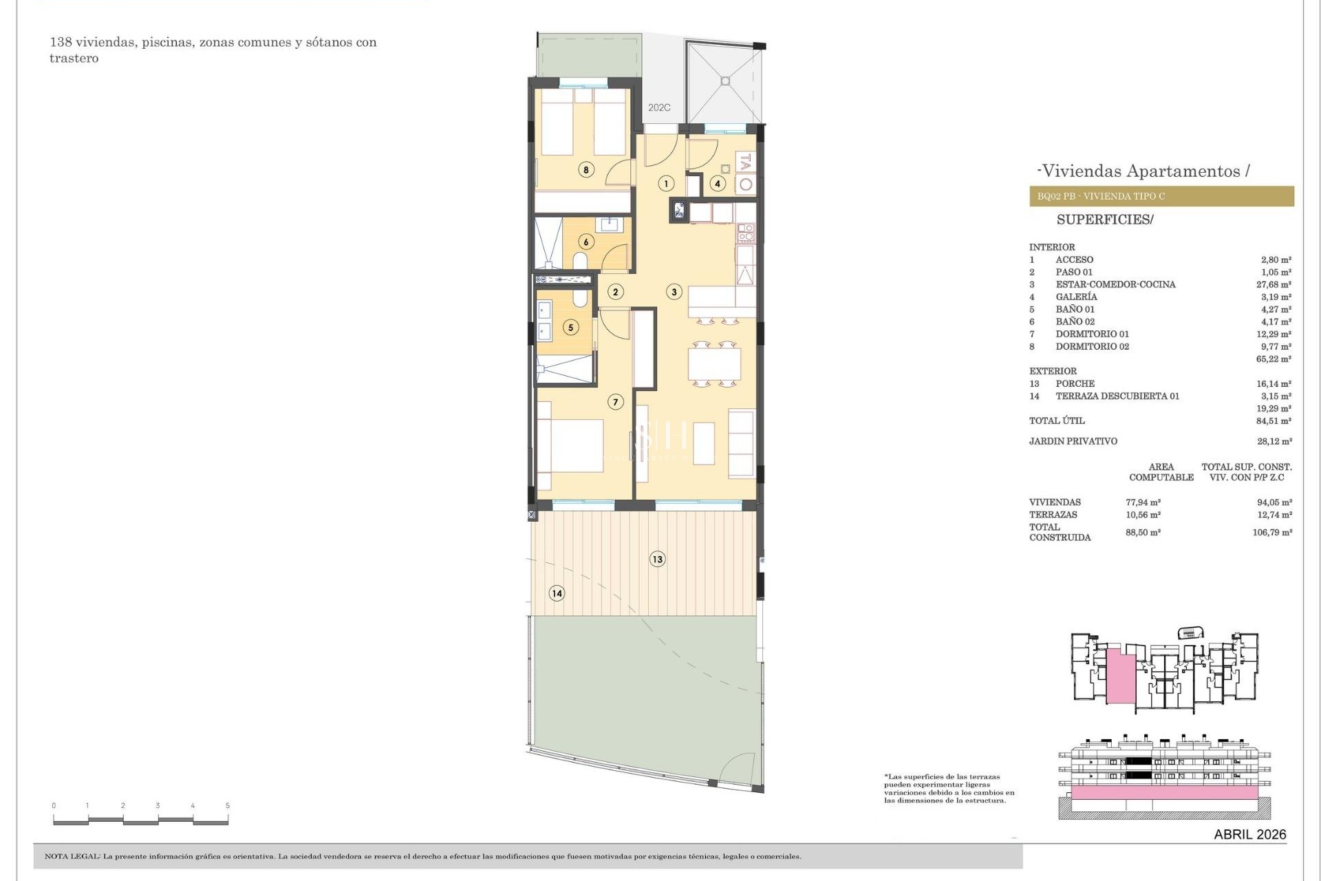 Nybyggnation - Lägenhet / lägenhet - Finestrat - Campana Garden
